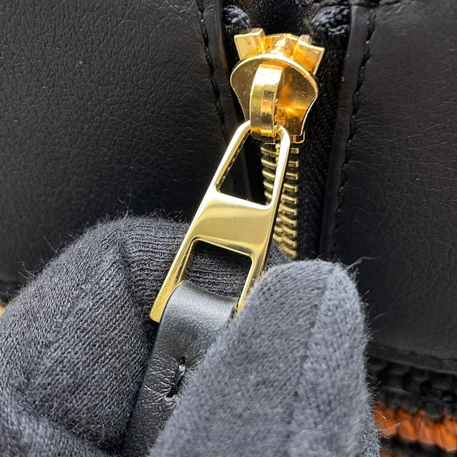Raffia Leather Shoulder Bag Loewe - 11