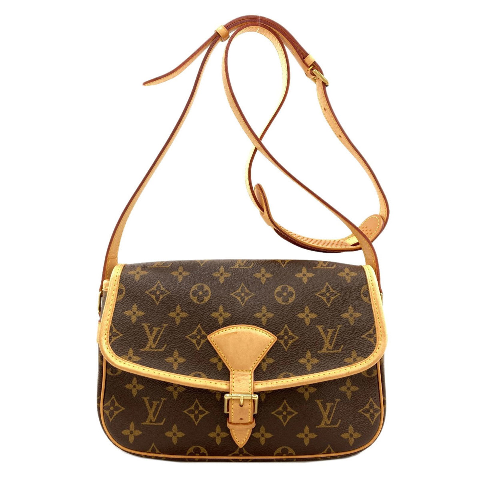 Monogram Canvas Louis Vuitton Shoulder Bag: Monogram Canvas Louis Vuitton Shoulder Bag Monogram Canvas Louis Vuitton Shoulder Bag features a classic design with a timeless monogram pattern, crafted from high-quality canvas material. Measuring 1