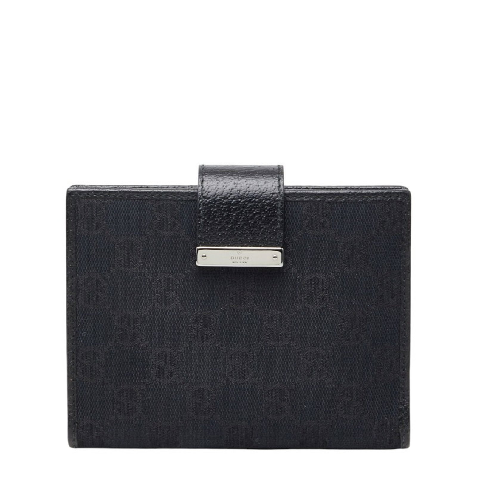Gucci Gg Canvas - Notebook/ Planner Cover 115240 Black Leather Women'S Gucci: Gucci Gg Canvas - Notebook/ Planner Cover 115240 Black Leather Women'S Gucci Compact and stylish, this Gucci canvas and leather notebook cover is a sleek accessory for any woman's daily essentials. Ma