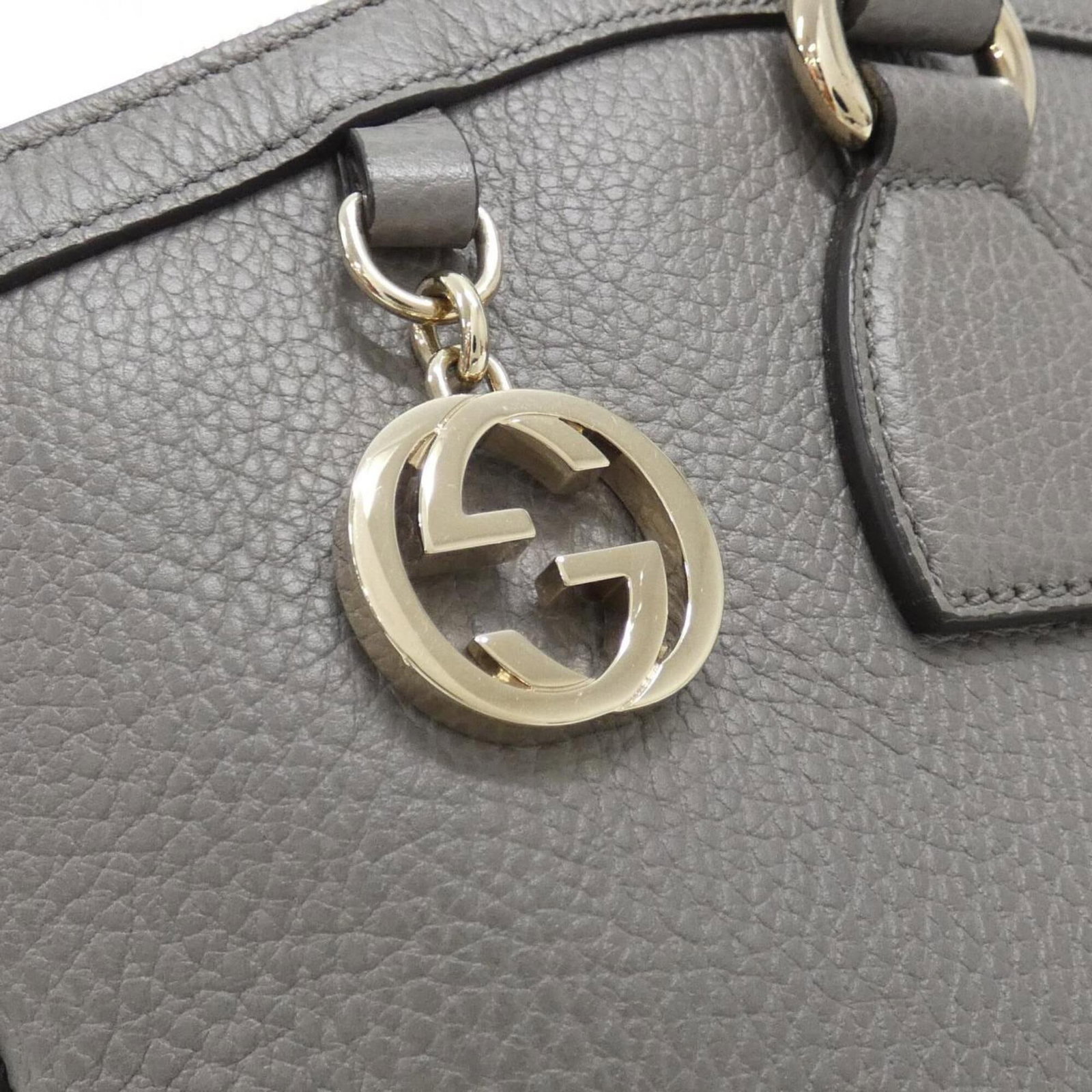 Handbag Leather Gucci - 4