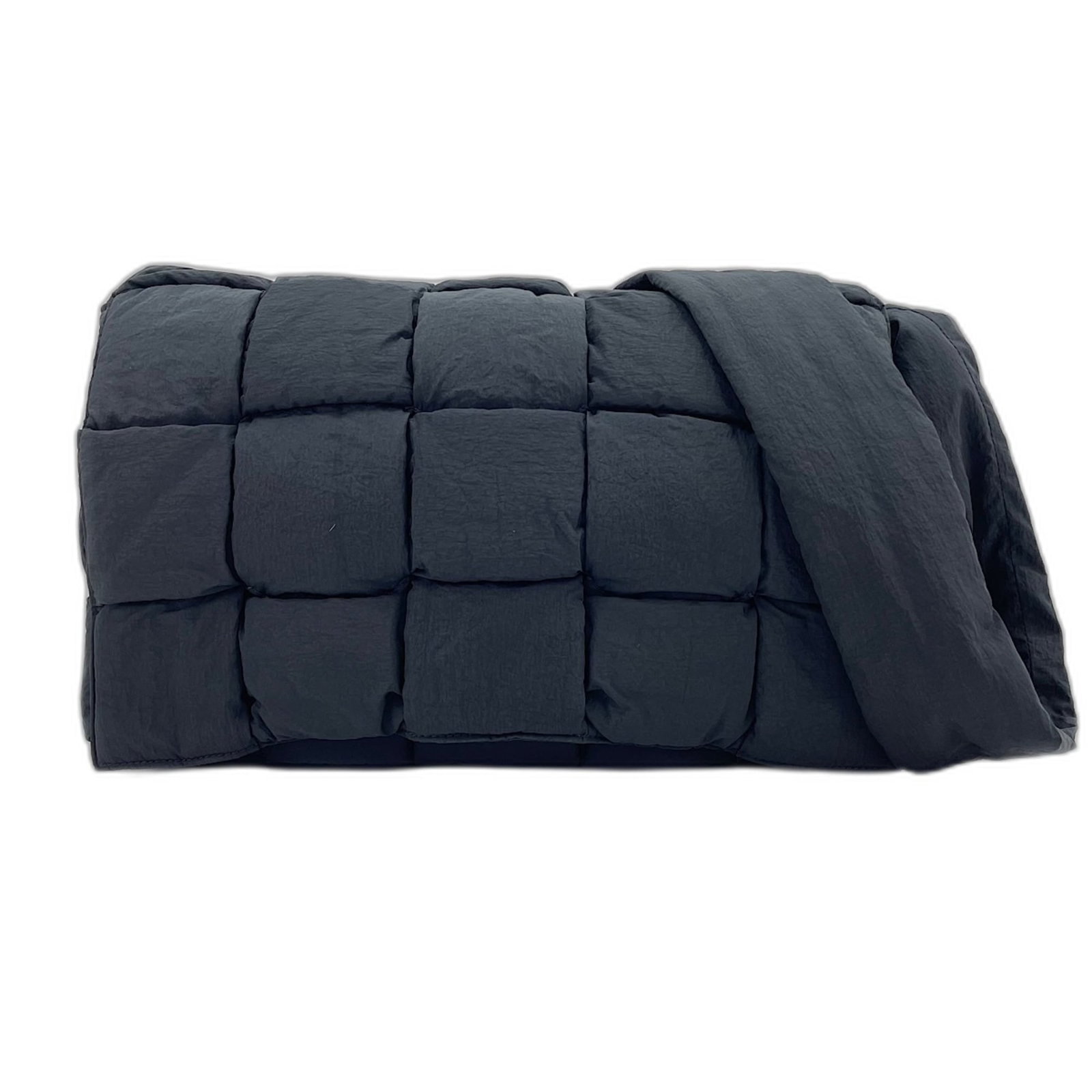 Veneta Bag Shoulder Bottega: Veneta Bag Shoulder Bottega Bottega Veneta's iconic shoulder bag features a sleek black design with a spacious interior and adjustable strap length, ranging from 103cm to 126cm. The bag's compact size