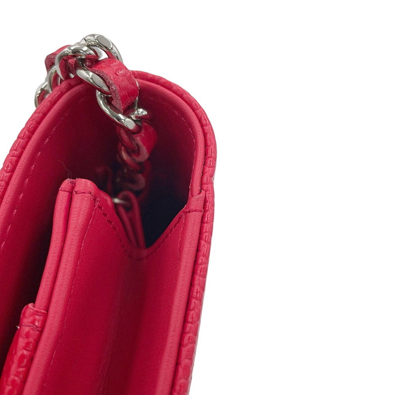 Chanel Chain/ Shoulder Wallet Grained Calfskin - 11