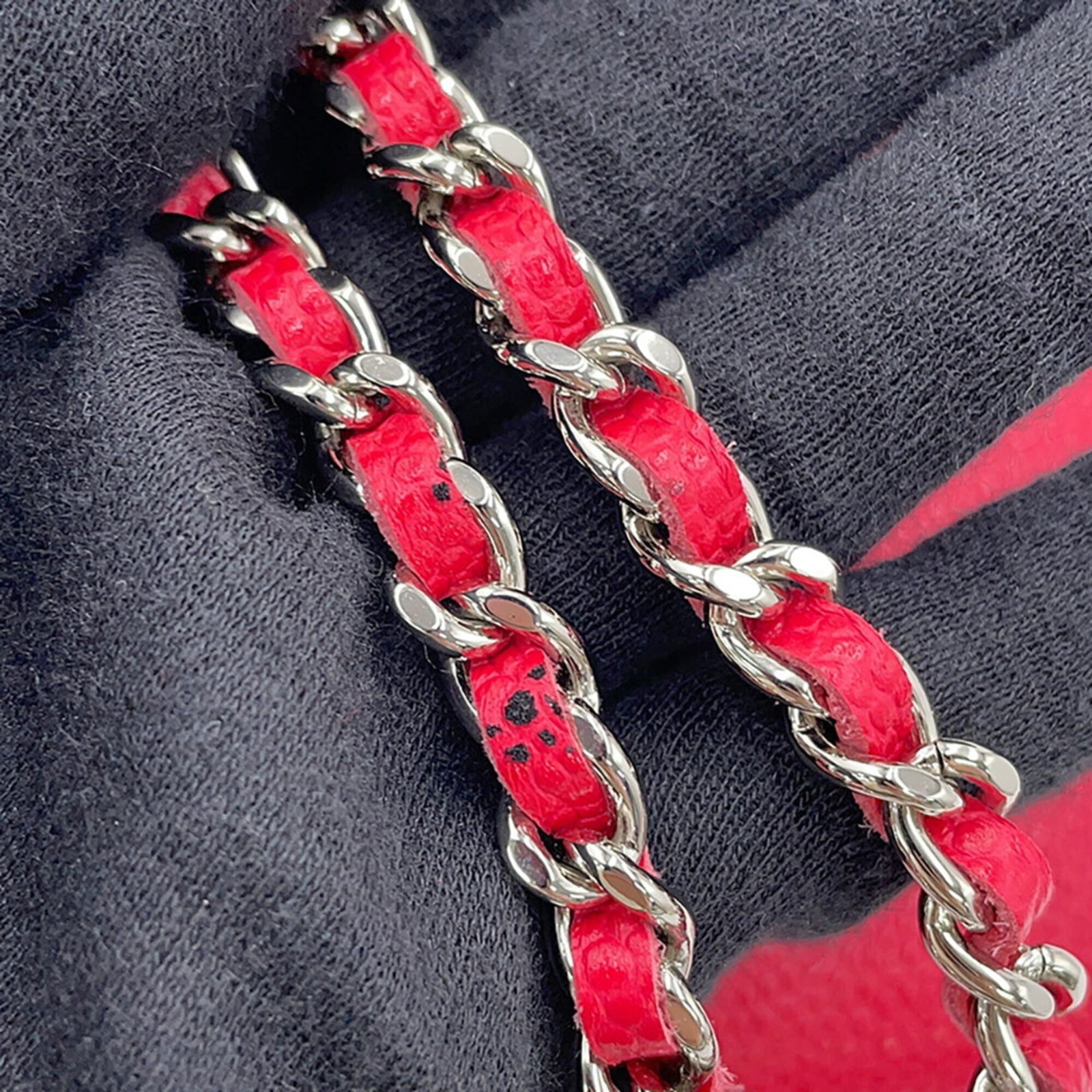 Chanel Chain/ Shoulder Wallet Grained Calfskin - 13