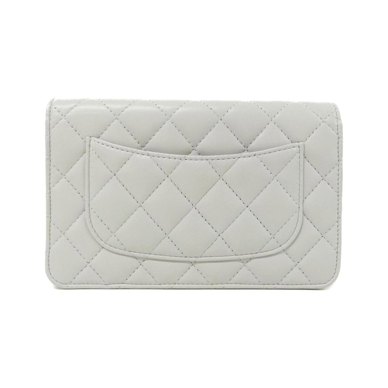 Chain shoulder leather wallet - 2