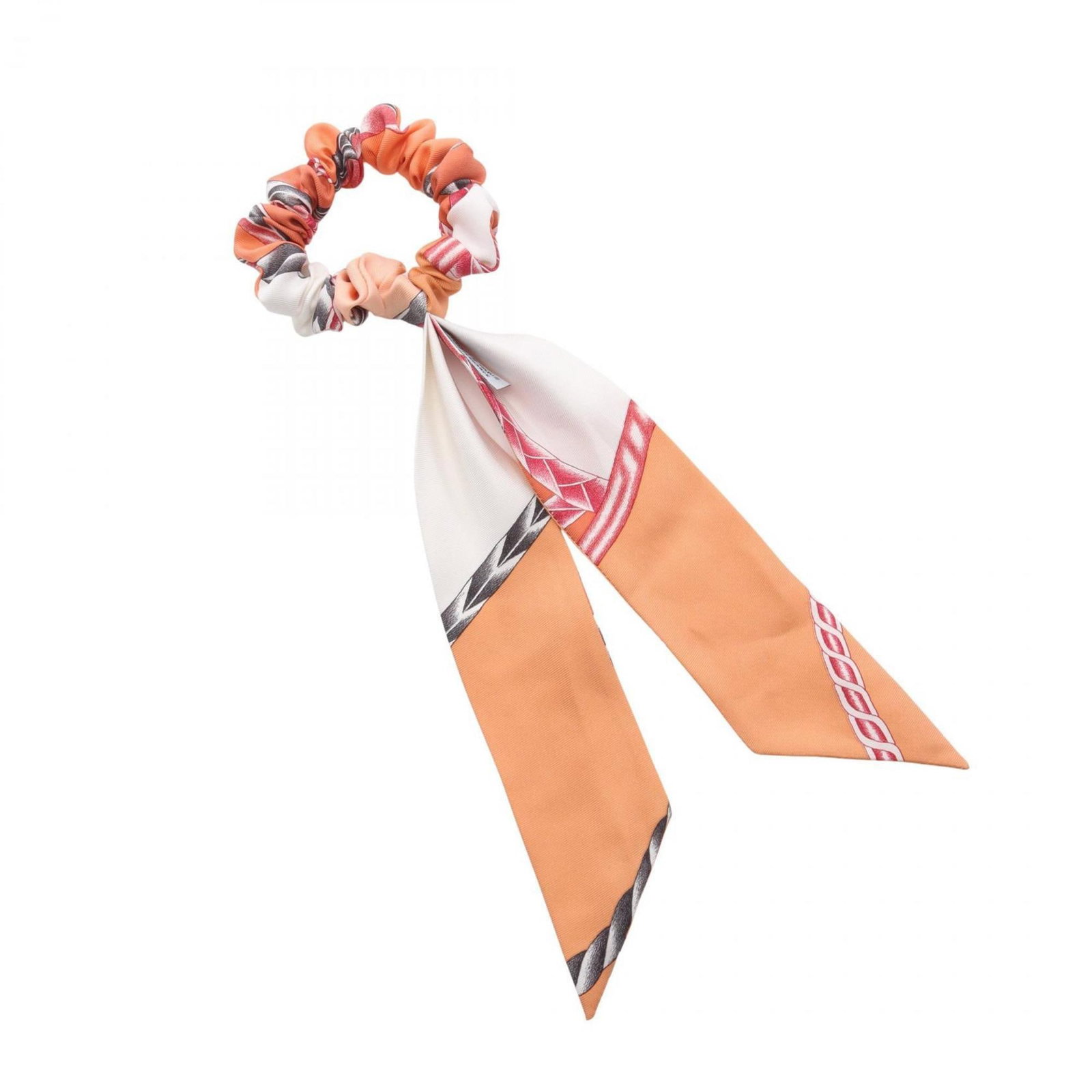 Hermes Silk Scrunchie - 2