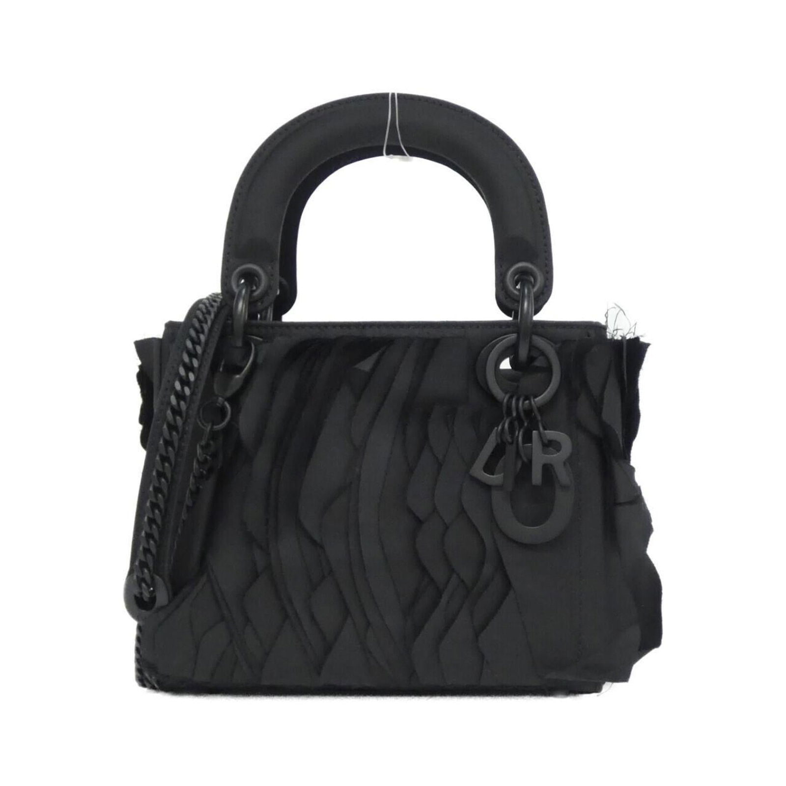 Christian Dior Handbag Nylon: Christian Dior Handbag Nylon Black Christian Dior Nylon Handbag with Guarantee Card and Shoulder Strap. This sleek and stylish handbag features a durable nylon material and a compact size, making it