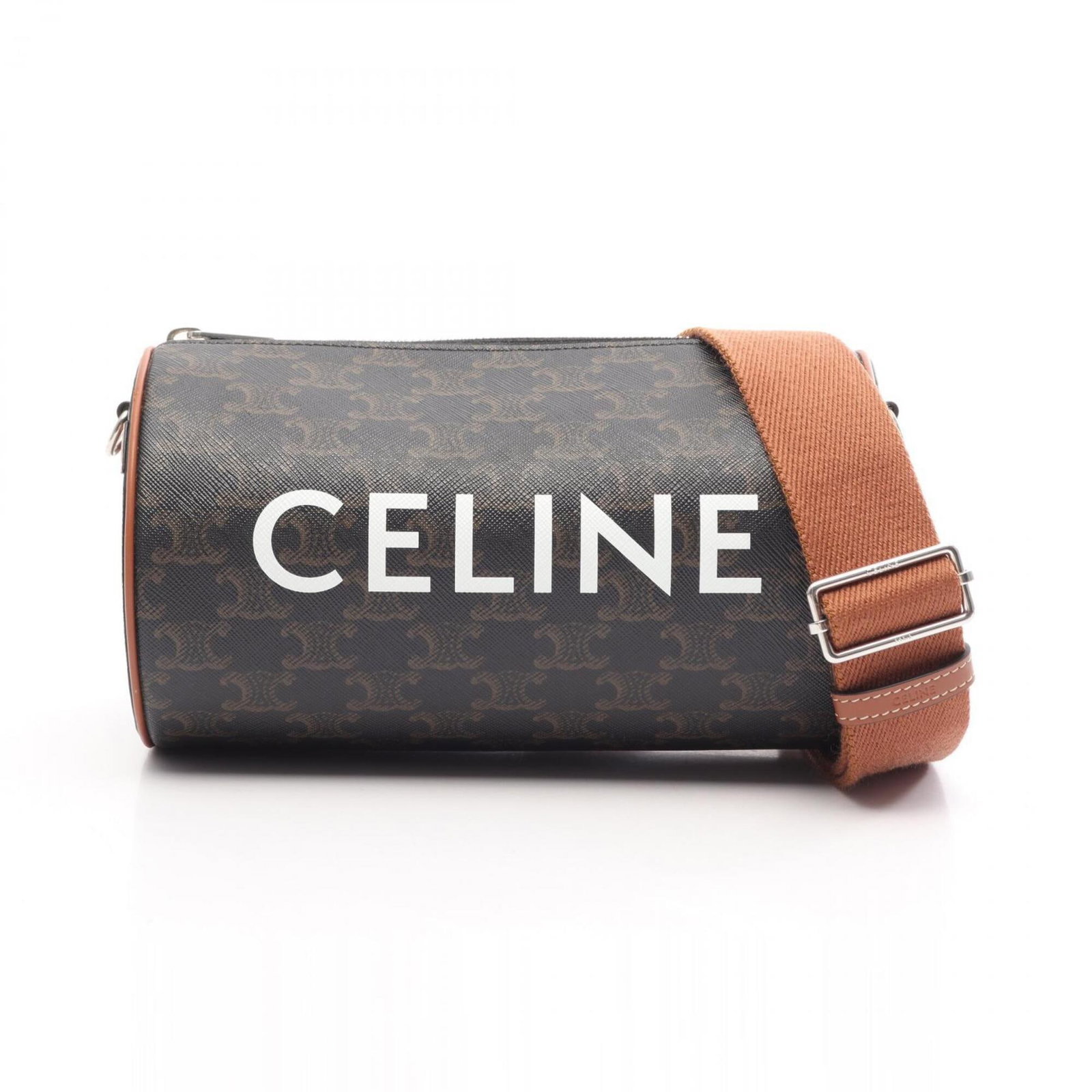 Shoulder Bag Coated Handbag Canvas Leather: Shoulder Bag Coated Handbag Canvas Leather Coated canvas and leather construction gives this shoulder bag a unique touch. Measuring 13cm x 23cm x 12.5cm, it features a sleek black and brown color opti