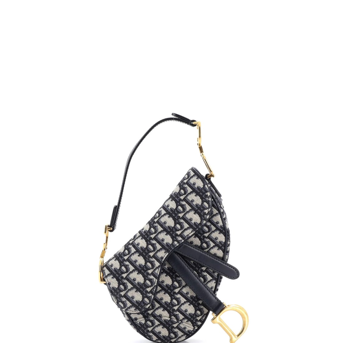 Canvas Oblique Christian Dior Saddle Mini: Canvas Oblique Christian Dior Saddle Mini Canvas Oblique Christian Dior Saddle Mini - A stylish and compact shoulder bag with a classic oblique design, featuring a canvas exterior in a vibrant blue