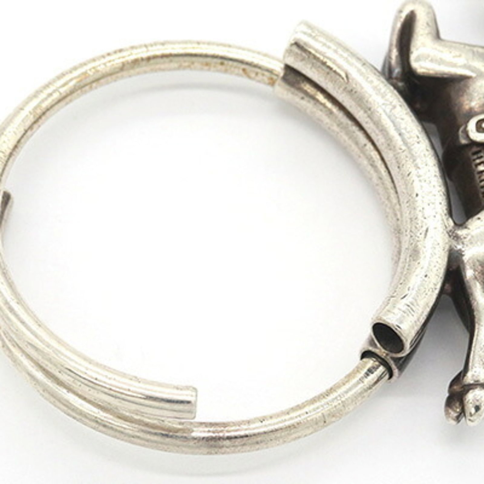 Keyring Sterling Silver Hermes - 3