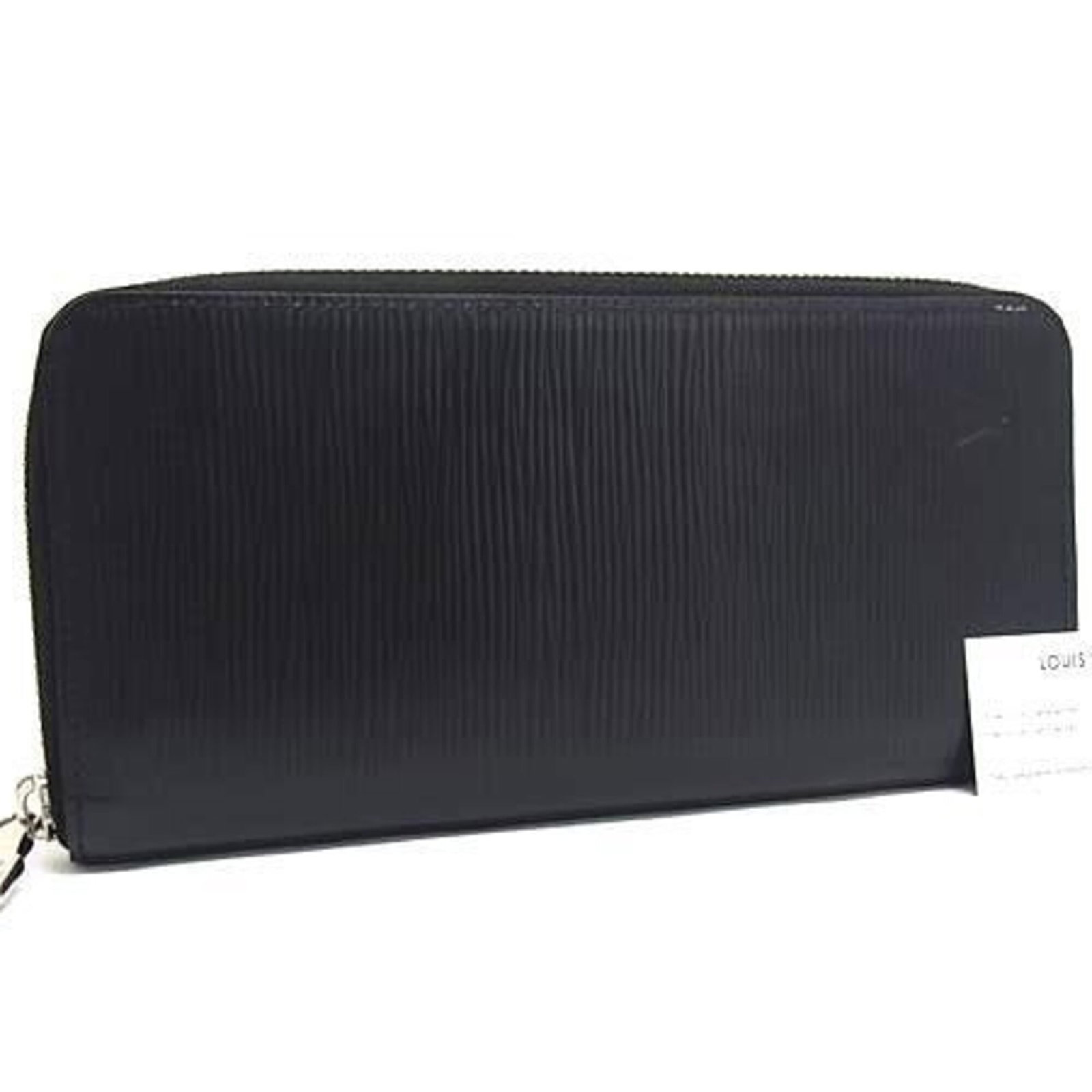 Louis Vuitton Purse Coin Case Leather: Louis Vuitton Purse Coin Case Leather This Louis Vuitton Purse Coin Case Leather is a sleek, black leather coin case made from high-quality leather. Measuring 9.5cm x 20cm x 2cm, it features a