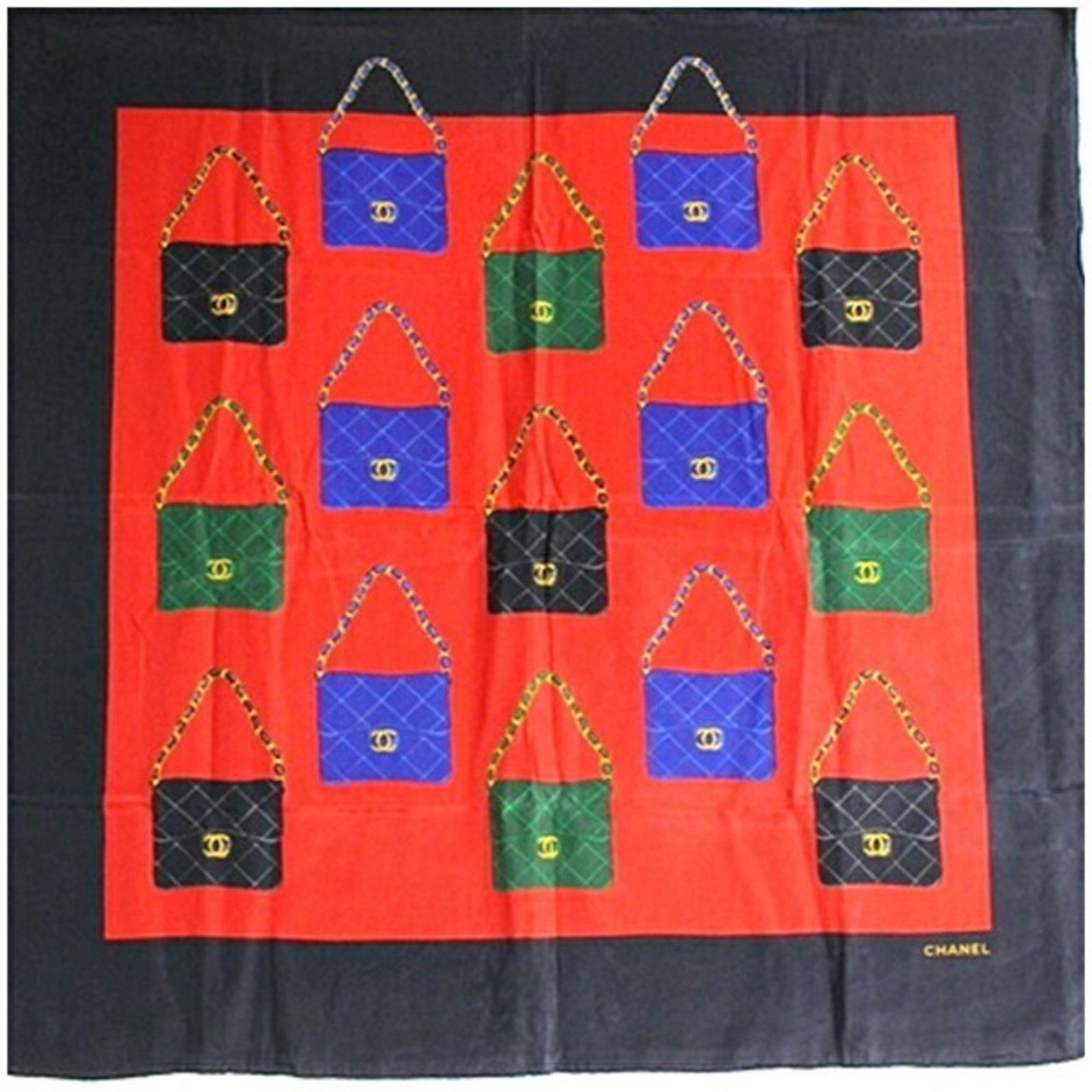 Silk Scarf Chanel - 2