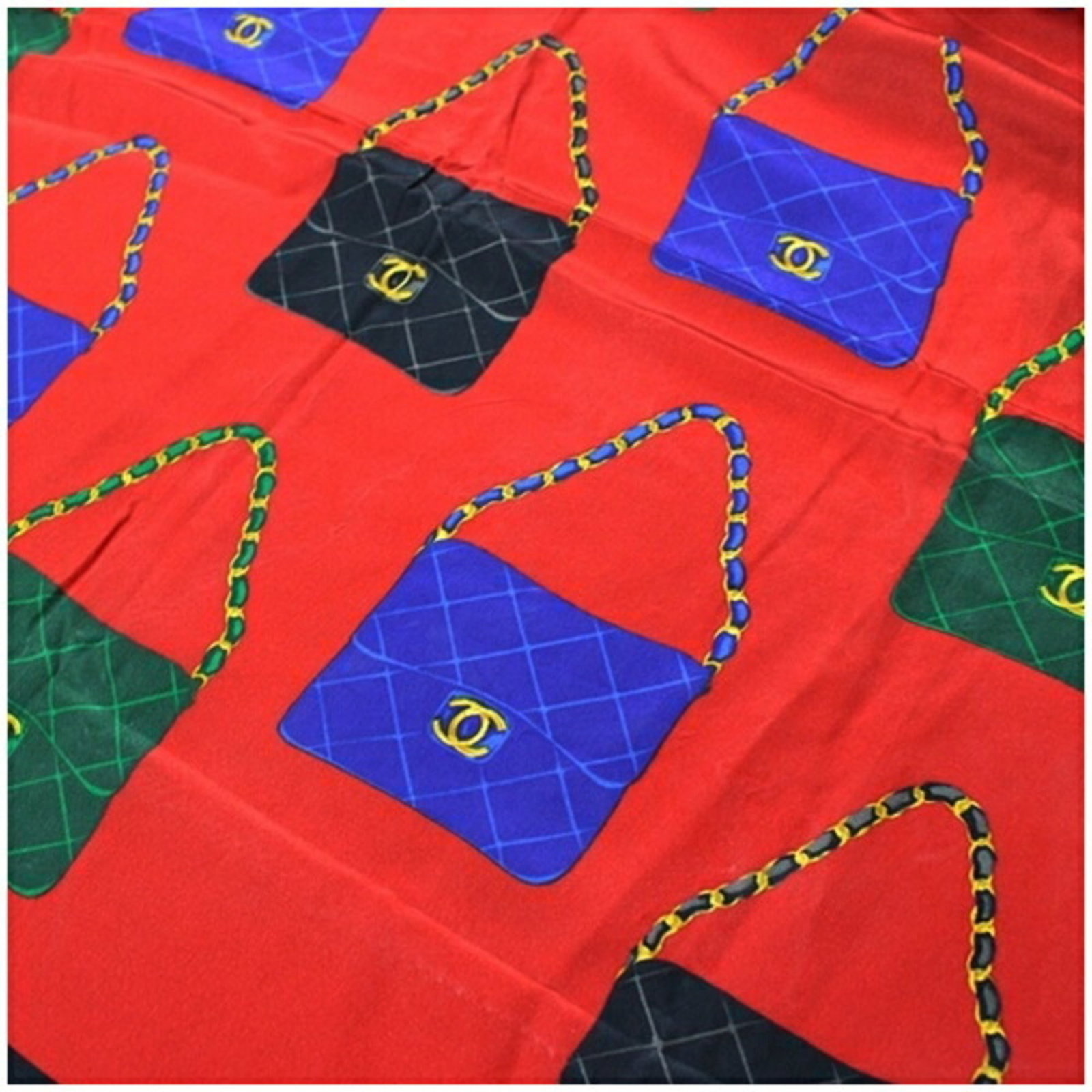 Silk Scarf Chanel - 6