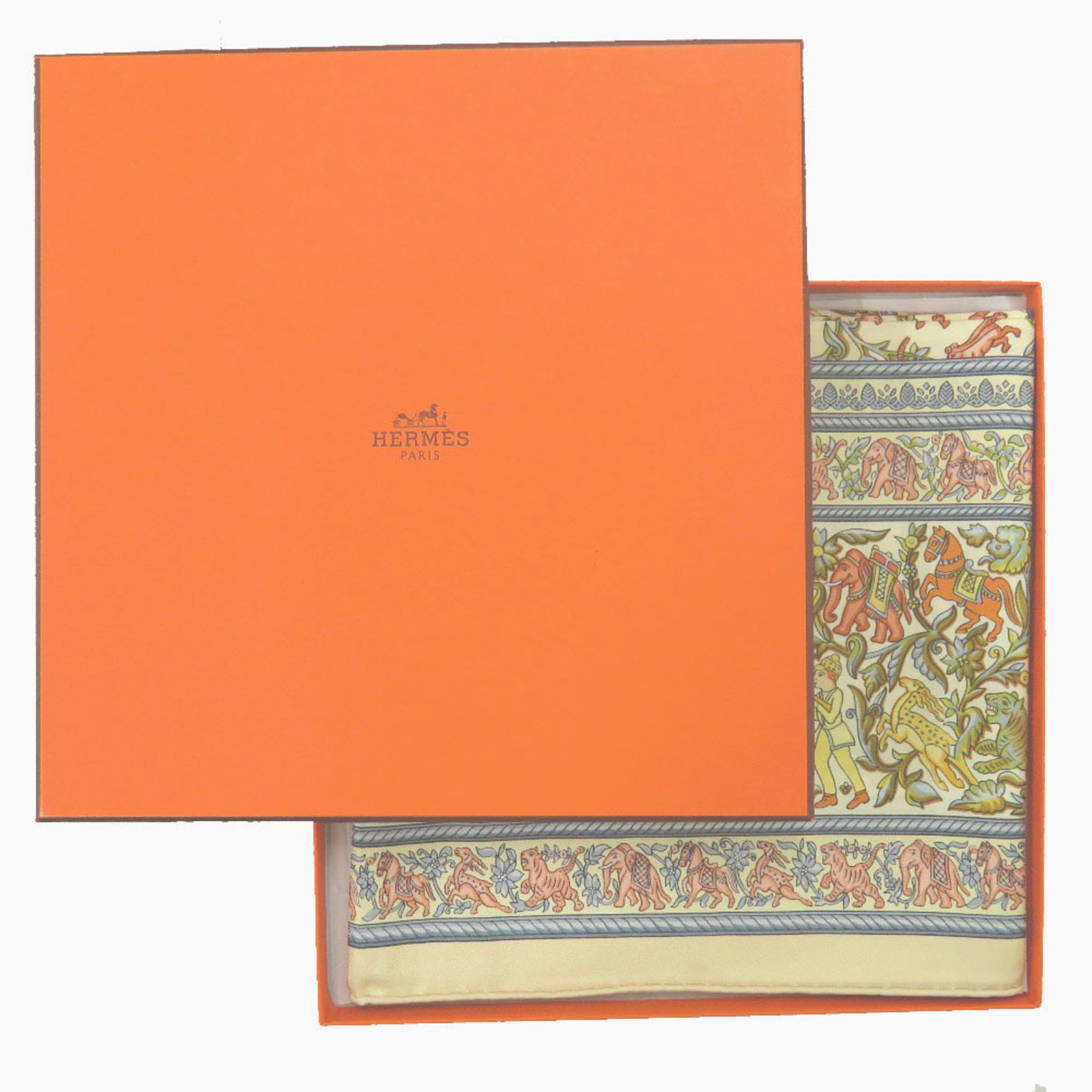 Silk Hermes Scarf - 2