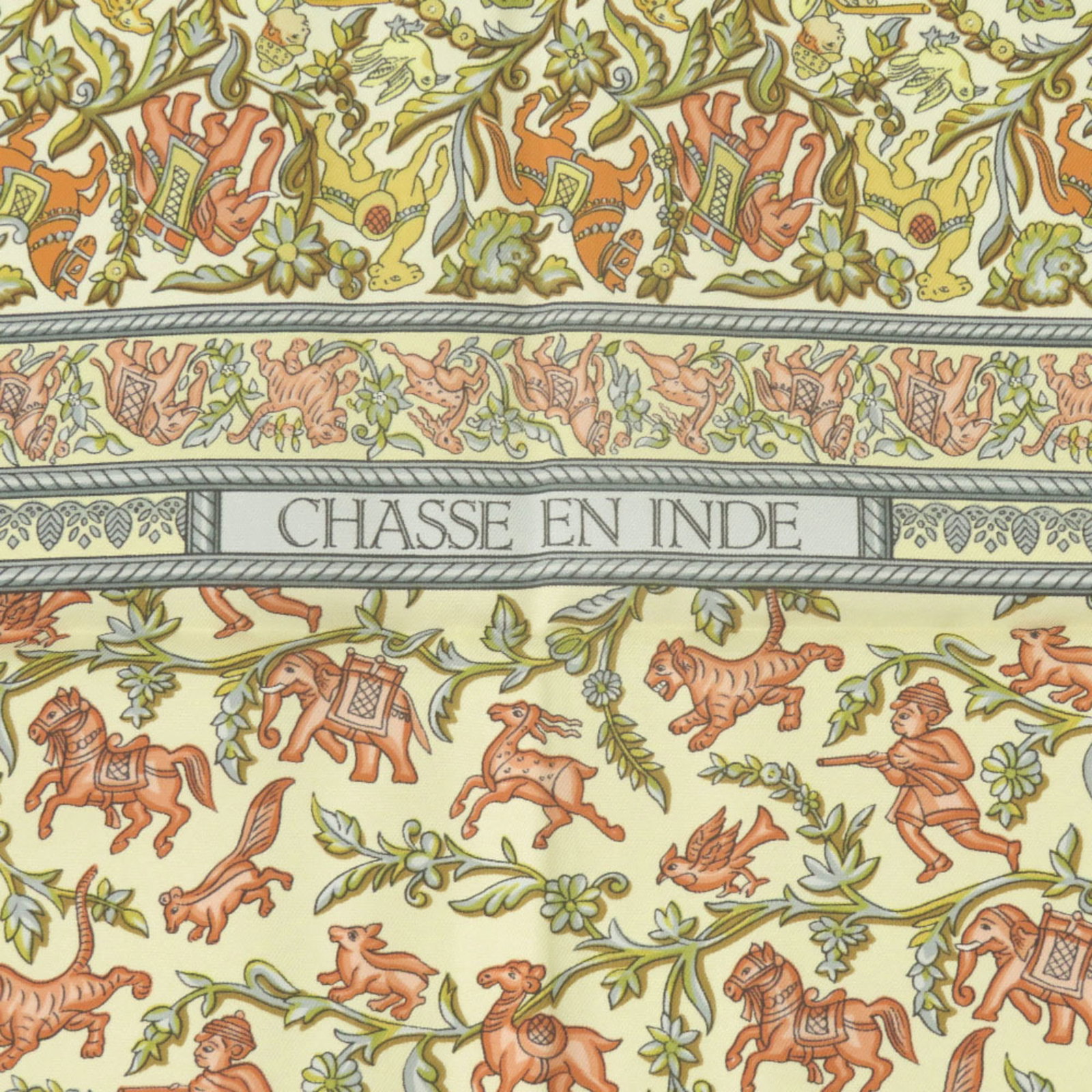 Silk Hermes Scarf - 3