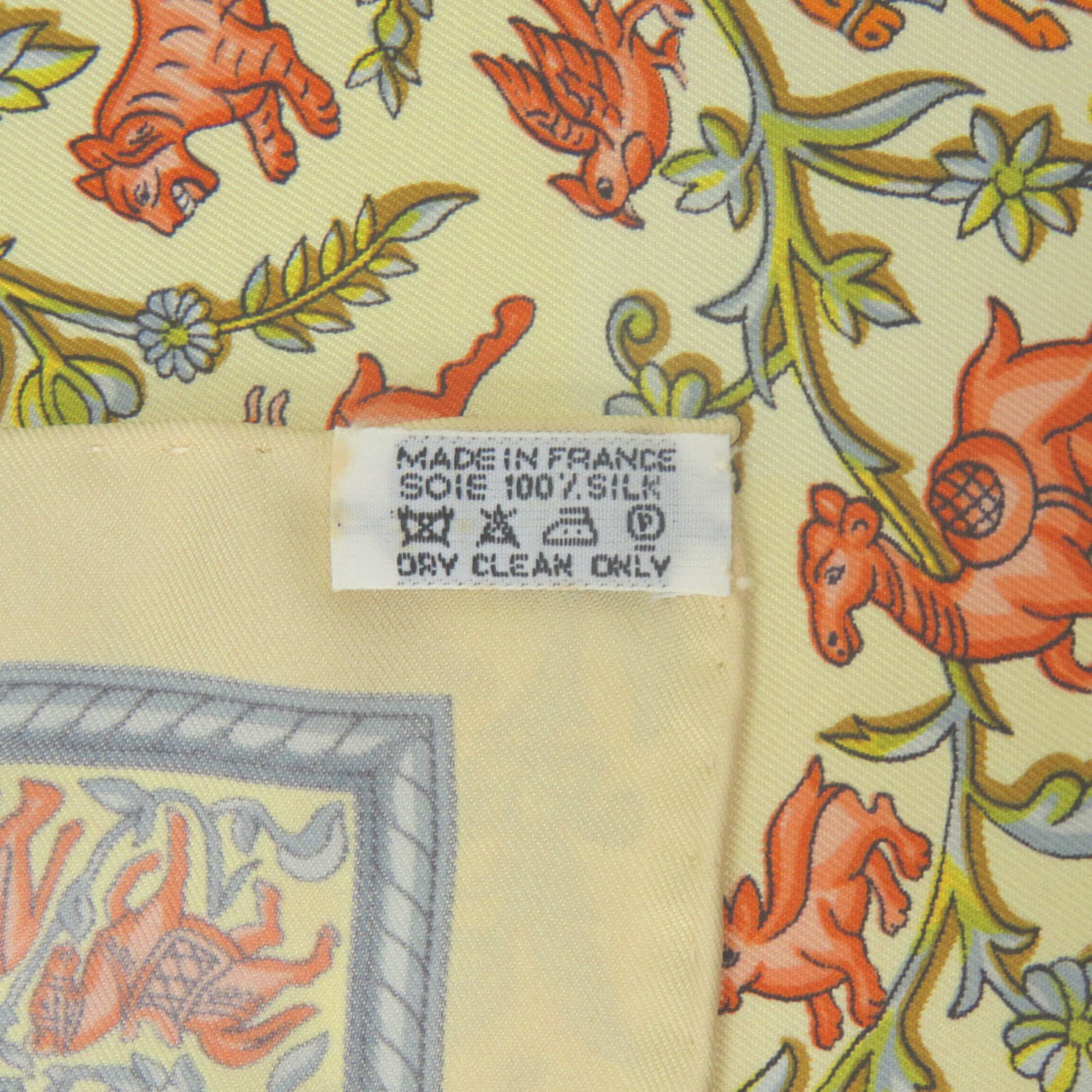Silk Hermes Scarf - 5