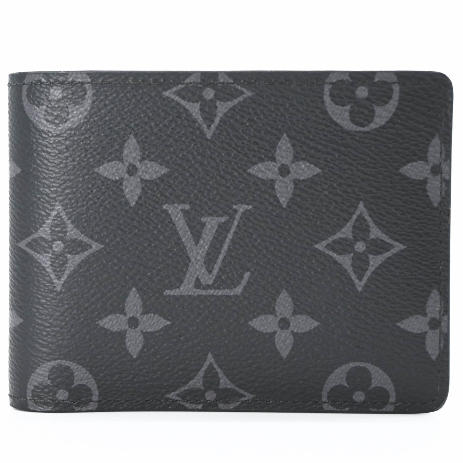 Louis Vuitton Wallet (Bi-Fold) Monogram Empreinte: Louis Vuitton Wallet (Bi-Fold) Monogram Empreinte Black Monogram Eclipse Louis Vuitton bi-fold wallet with classic design and timeless style. Made from high-quality materials, this wallet features