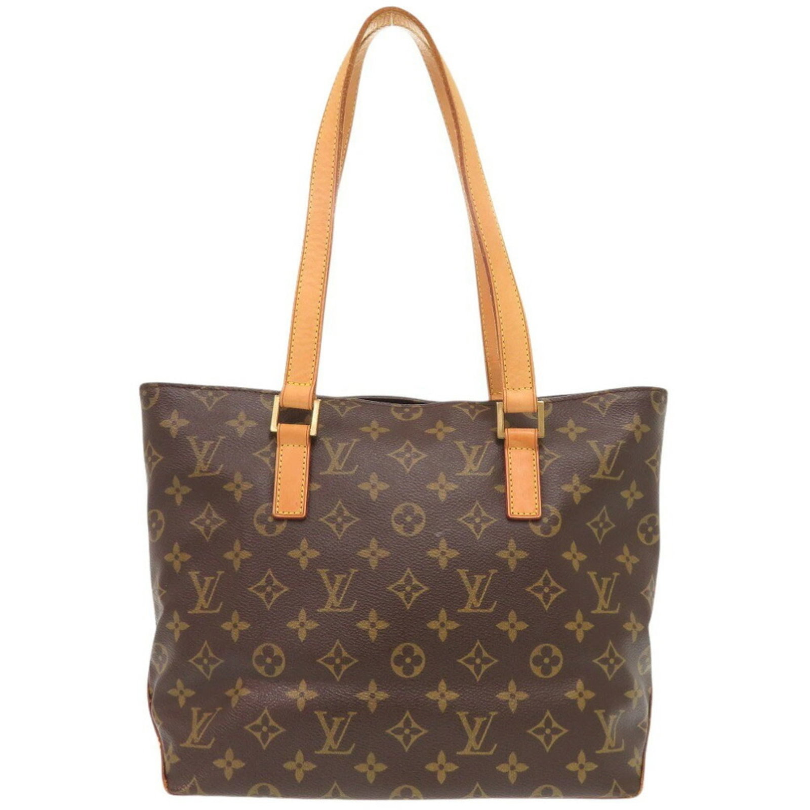 Tote bag monogram Louis Vuitton Handbag: Tote bag monogram Louis Vuitton Handbag Brown Louis Vuitton Tote Bag with Monogram Design. This 24cm x 27cm x 12cm tote bag features the iconic monogram pattern in brown, a classic design element of