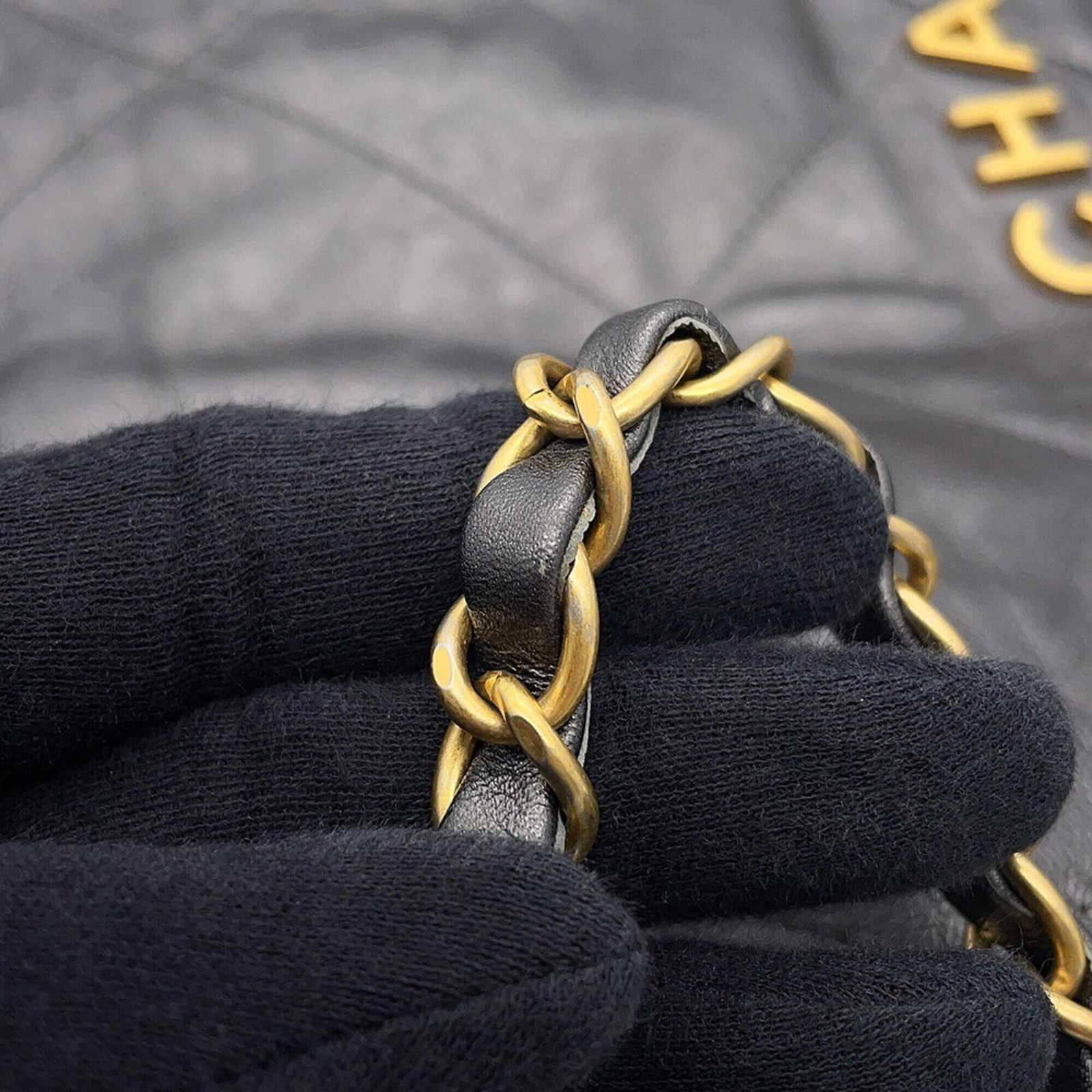 Handbag Leather from Chanel - 12