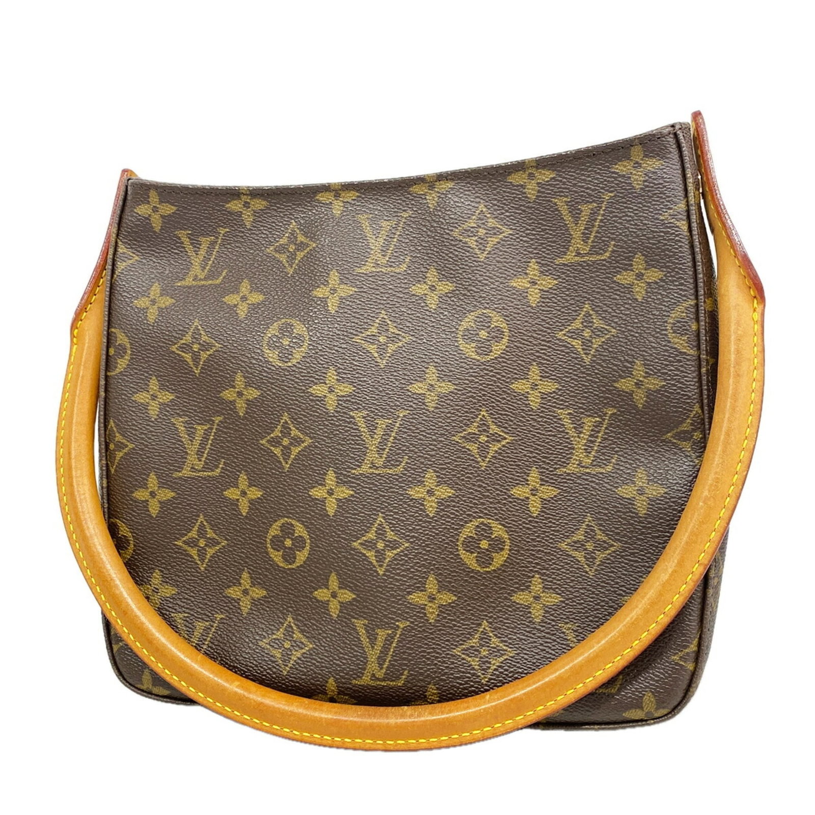 Shoulder Bag by Louis Vuitton: Shoulder Bag by Louis Vuitton Brown Louis Vuitton shoulder bag with classic design, measuring 21cm x 24cm x 10cm. This stylish bag features a timeless combination of functionality and sophistication,
