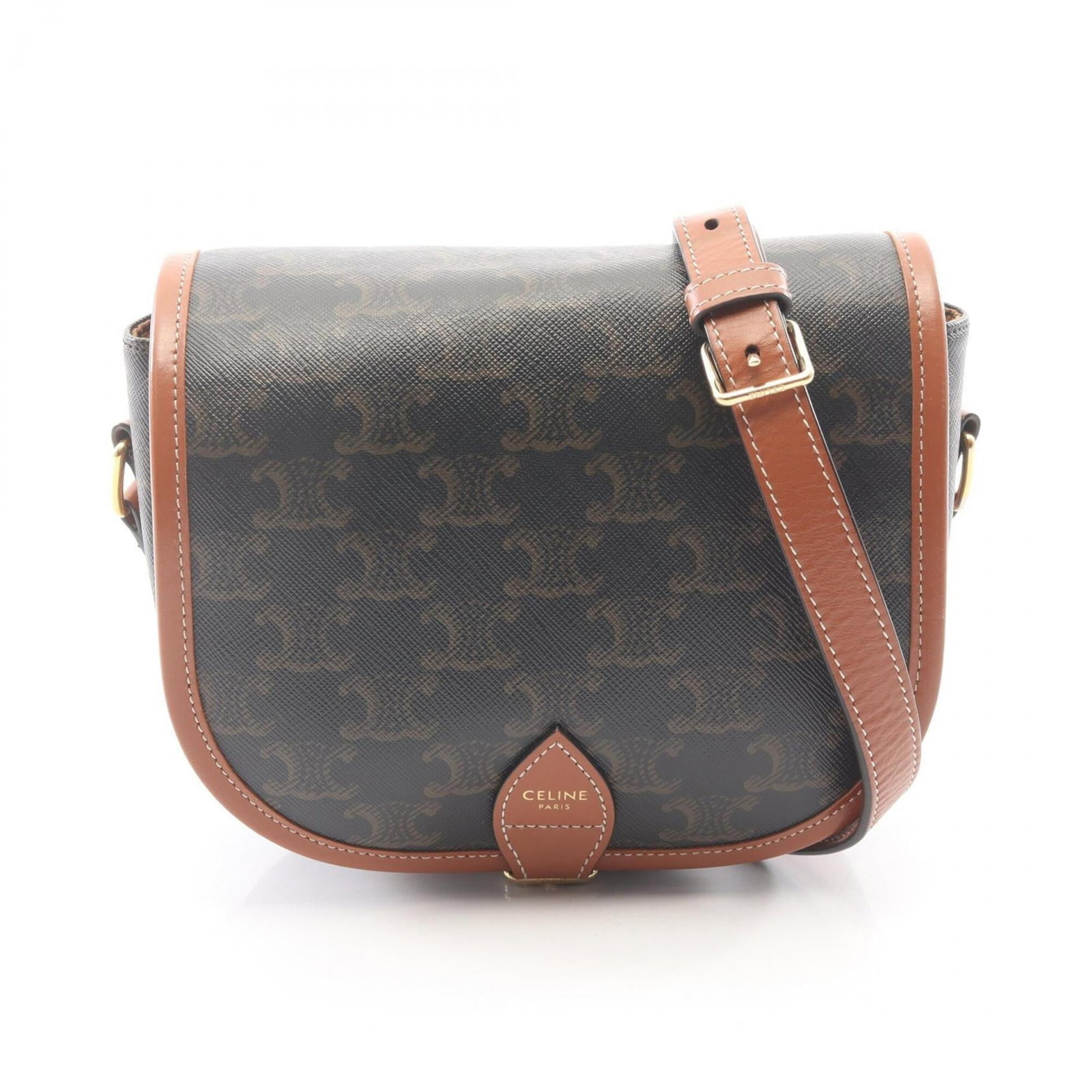 Shoulder Bag Coated Handbag Canvas Leather: Shoulder Bag Coated Handbag Canvas Leather Coated canvas and leather combine in this sleek shoulder bag, measuring 16cm x 18.5cm x 7cm. The black and brown color options offer versatility, while the c