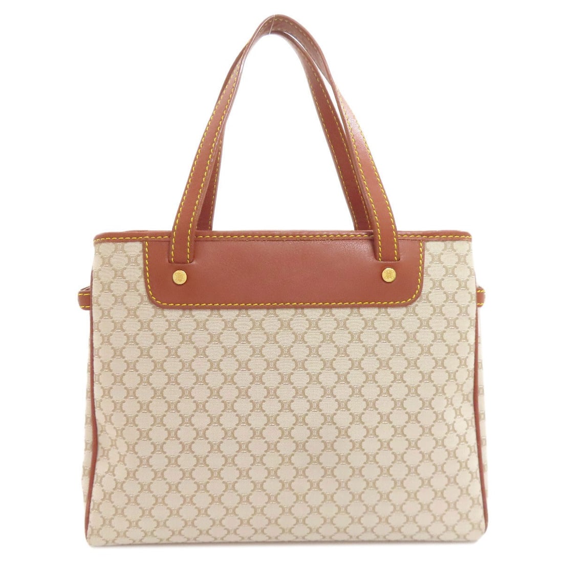 Celine Macadam Pattern Handbag Canvas