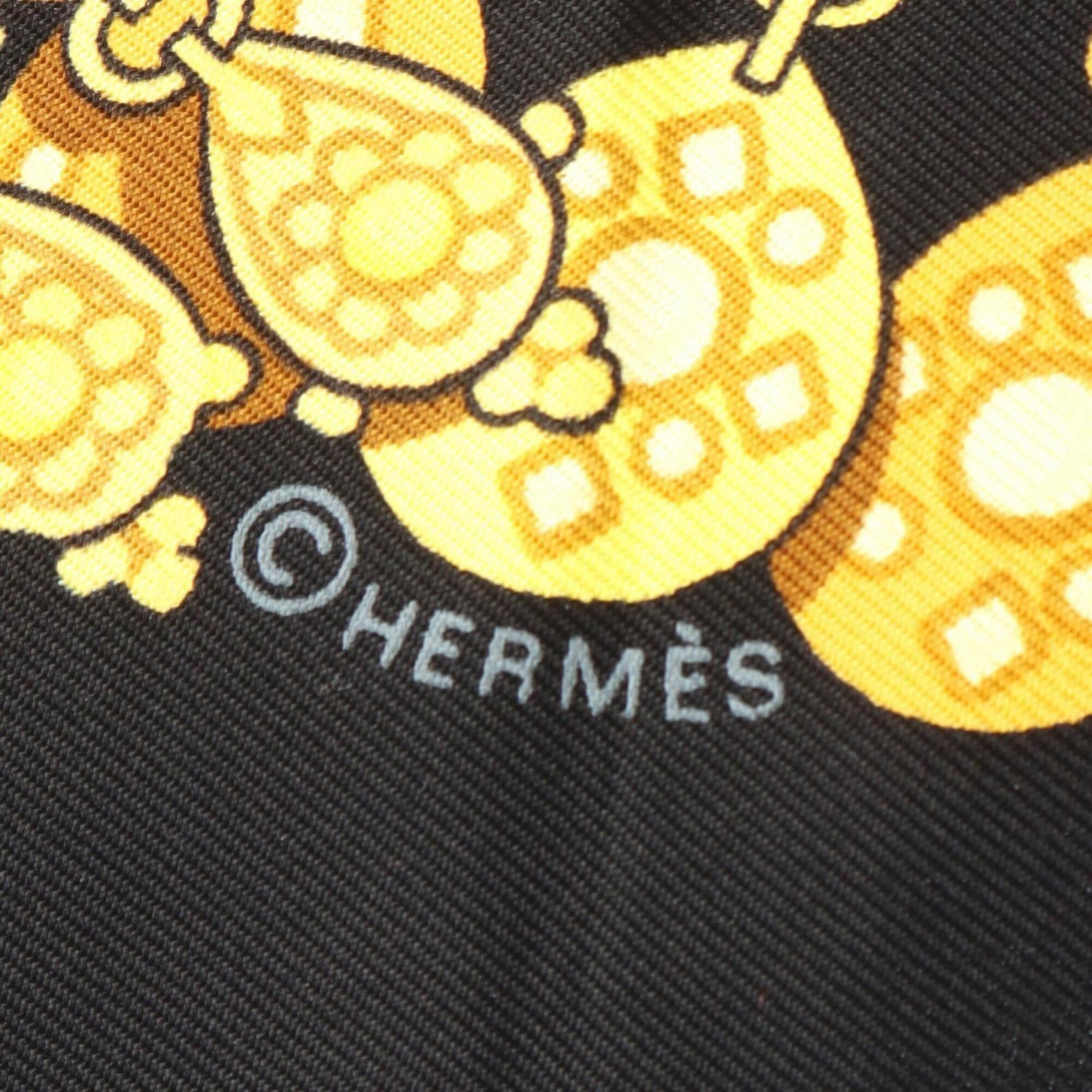 Silk Hermes Scarf - 2