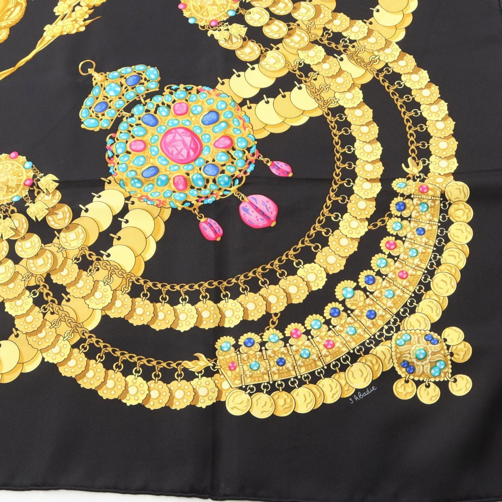 Silk Hermes Scarf - 6