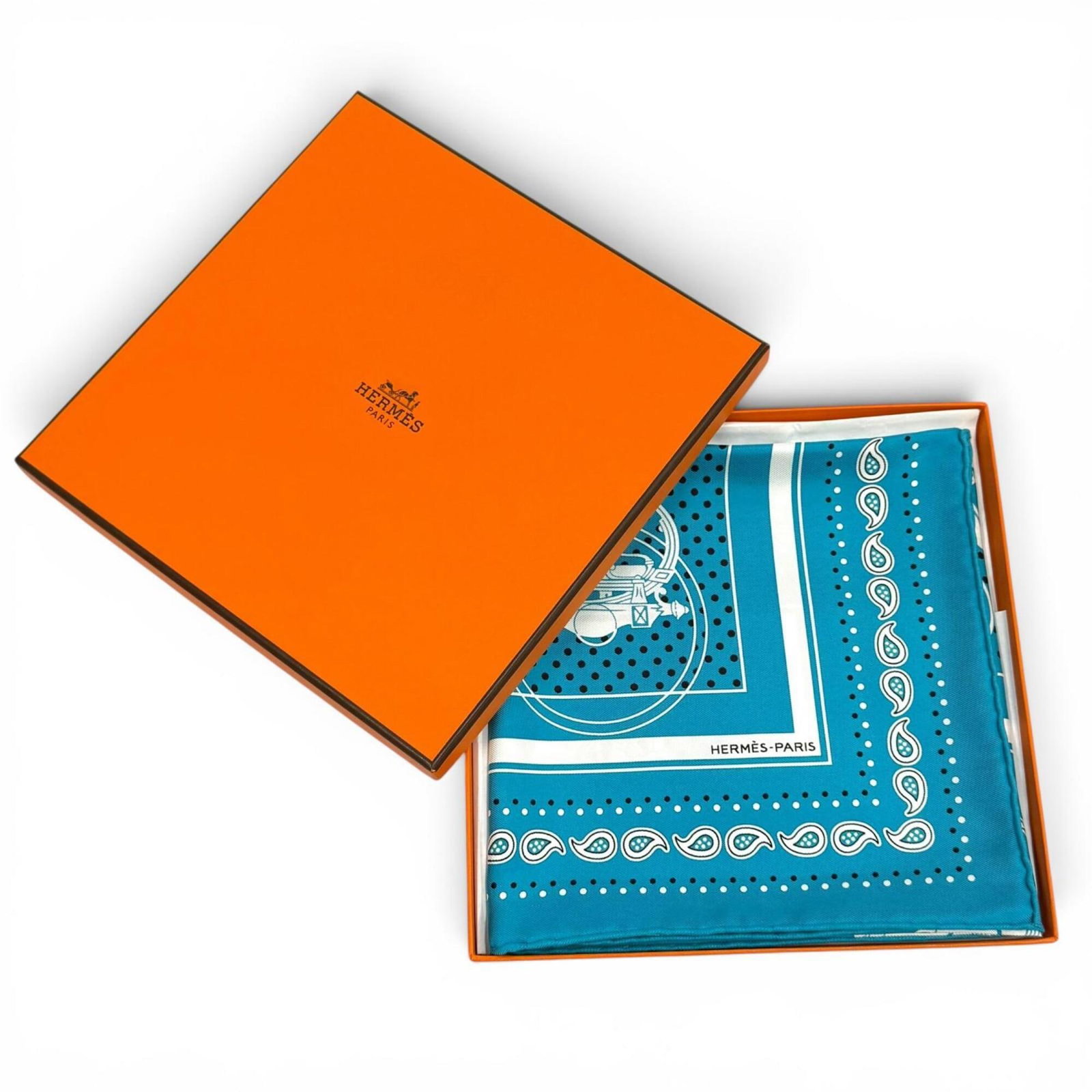 Silk Hermes Scarf - 2