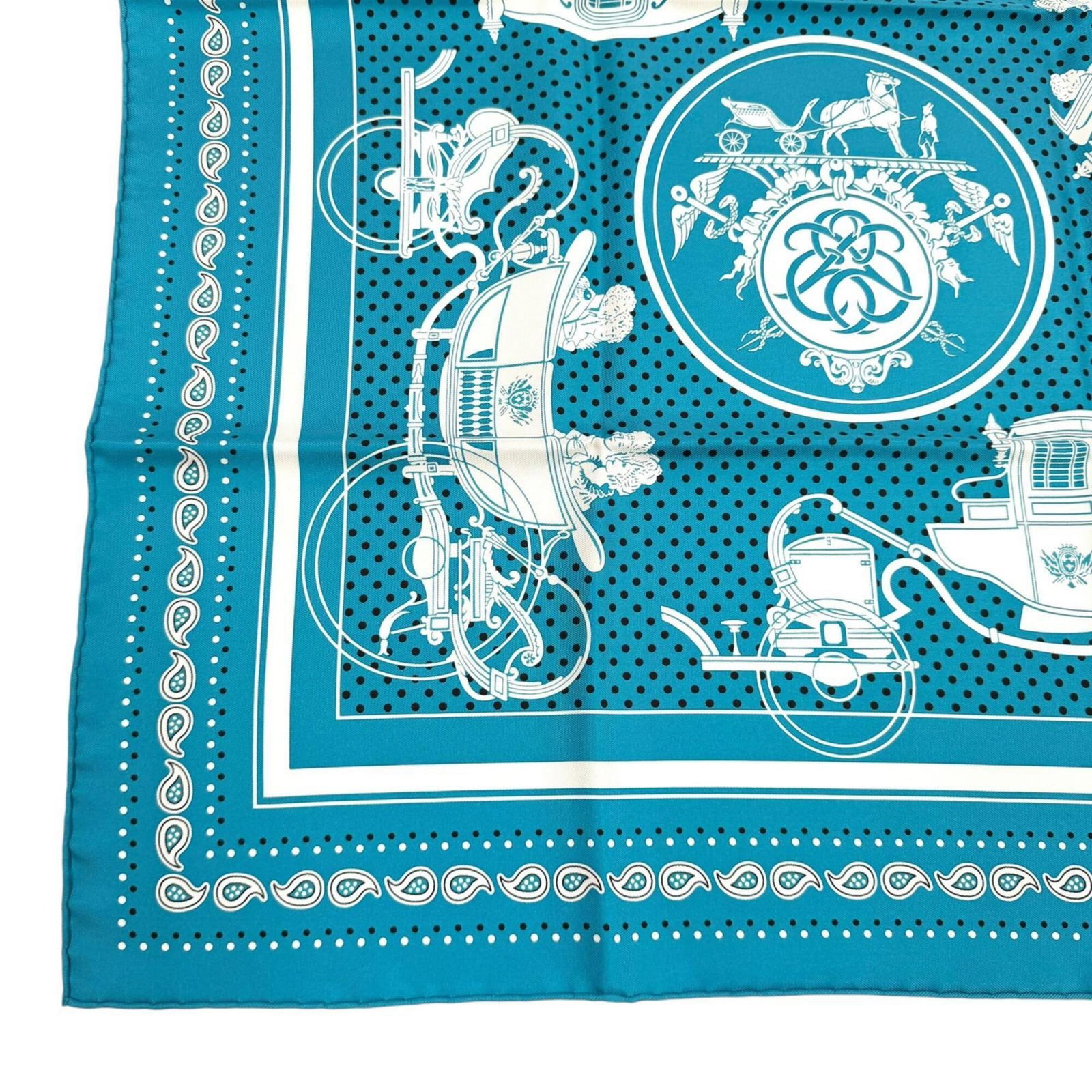 Silk Hermes Scarf - 5