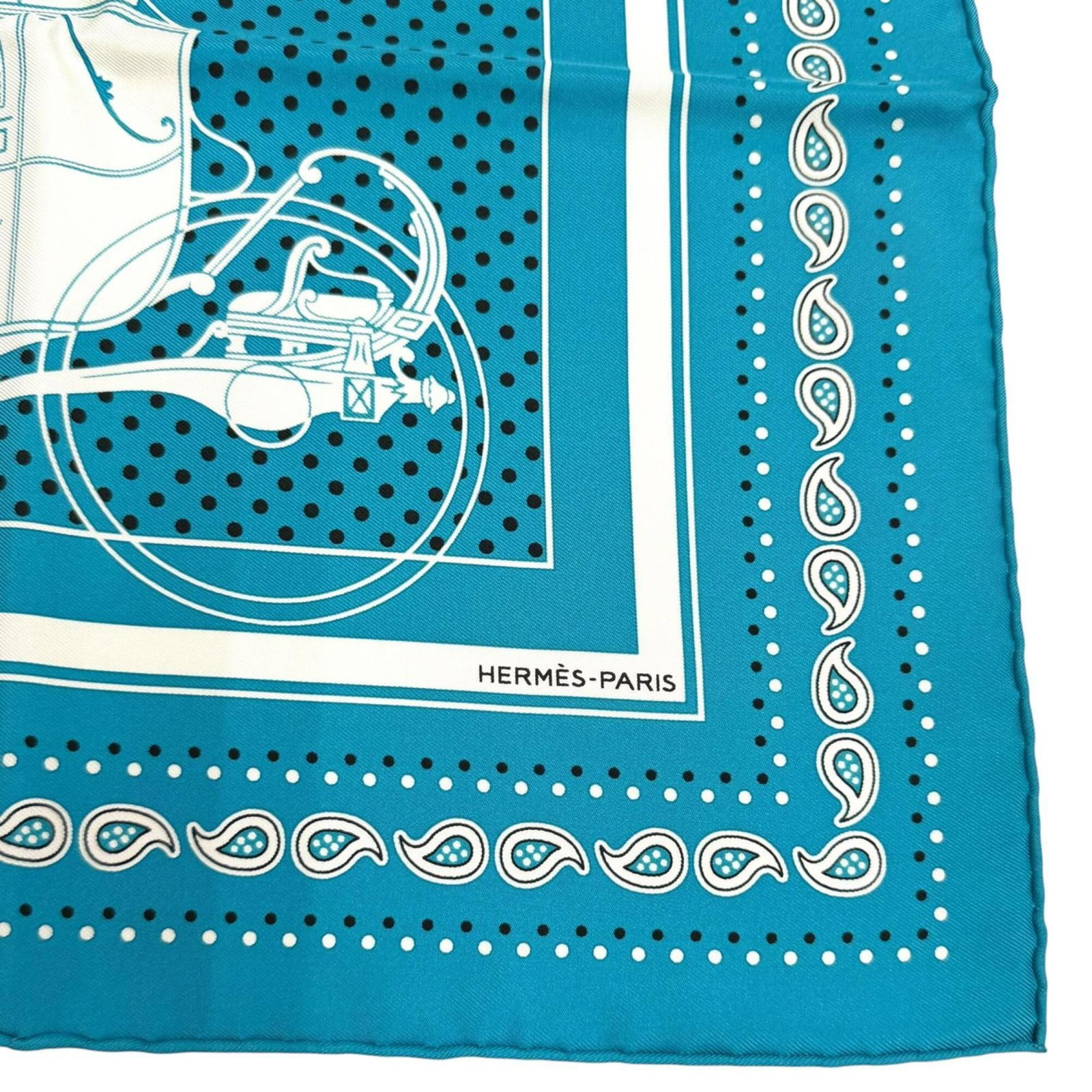 Silk Hermes Scarf - 6