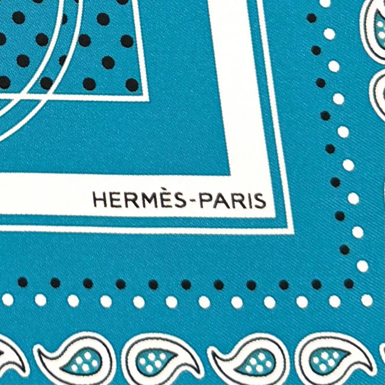 Silk Hermes Scarf - 7