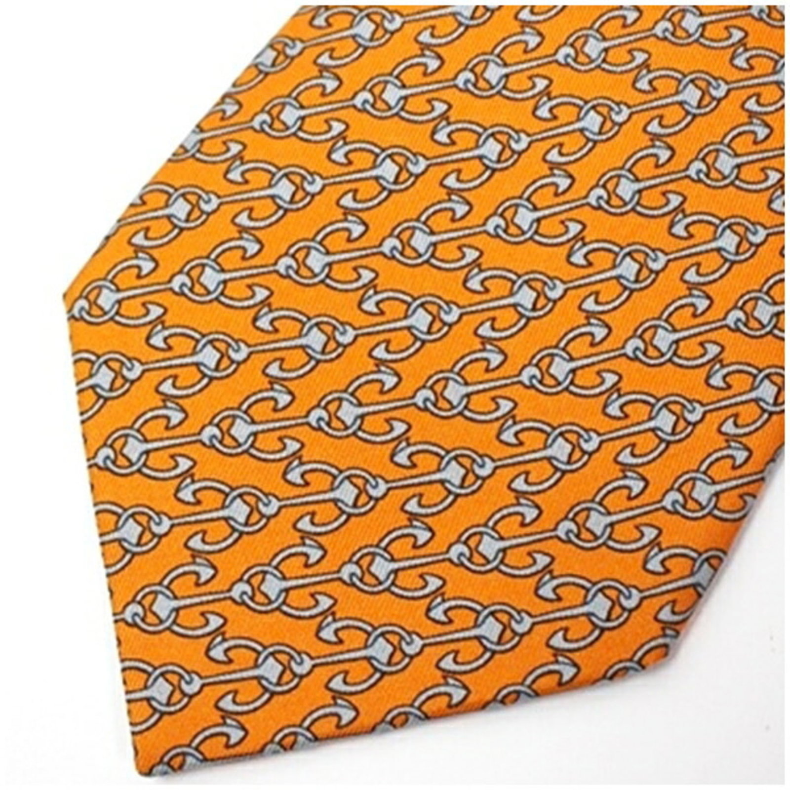 Silk Cravat Hermes - 4
