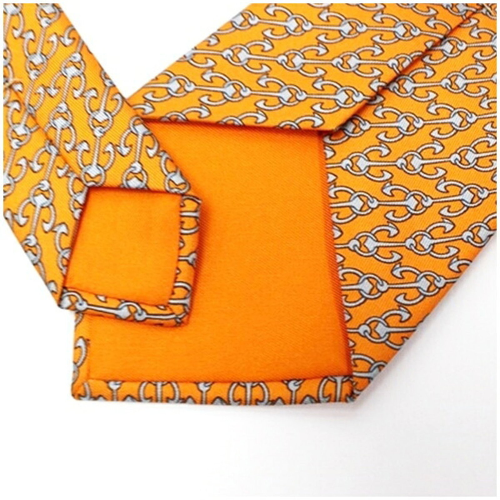 Silk Cravat Hermes - 6