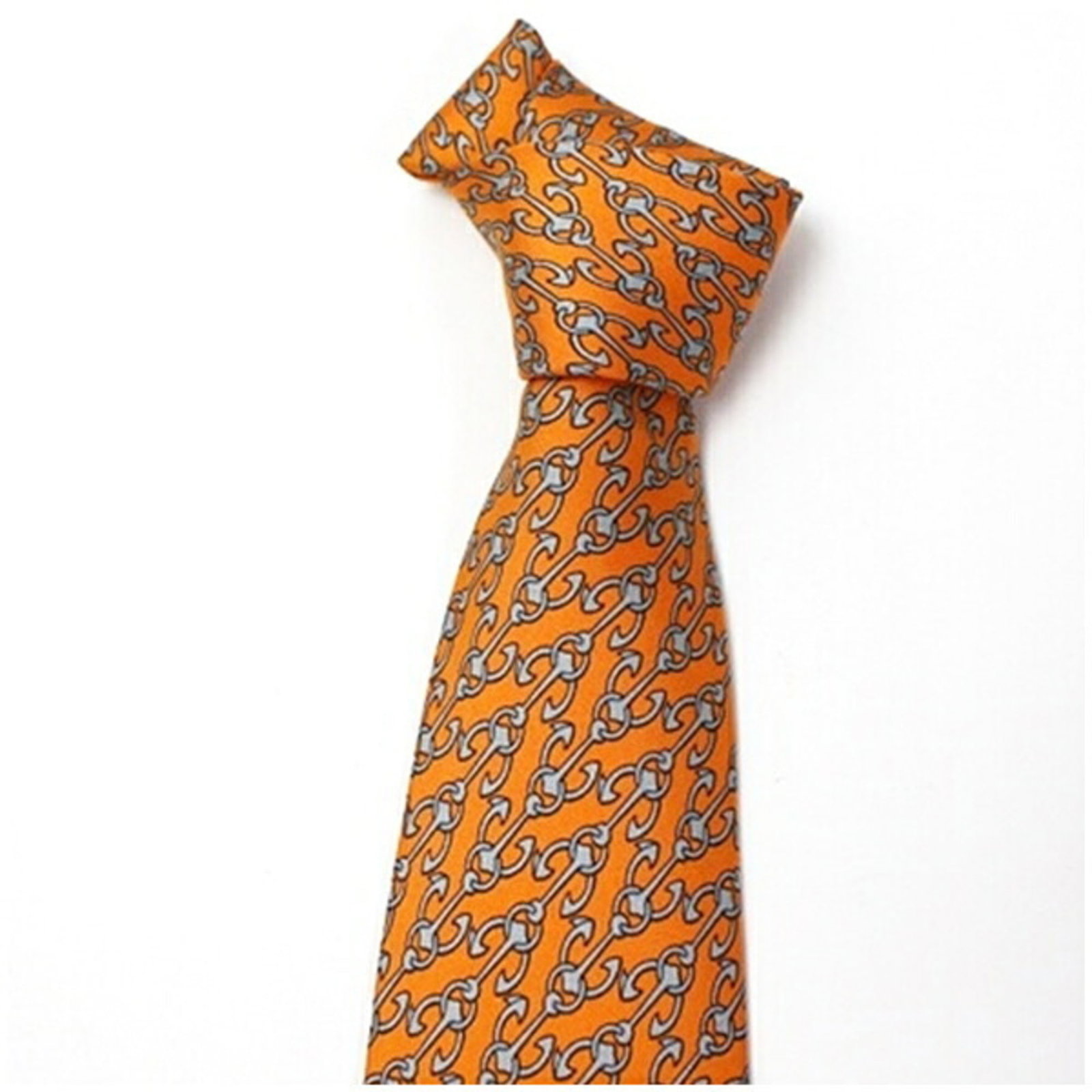 Silk Cravat Hermes - 7