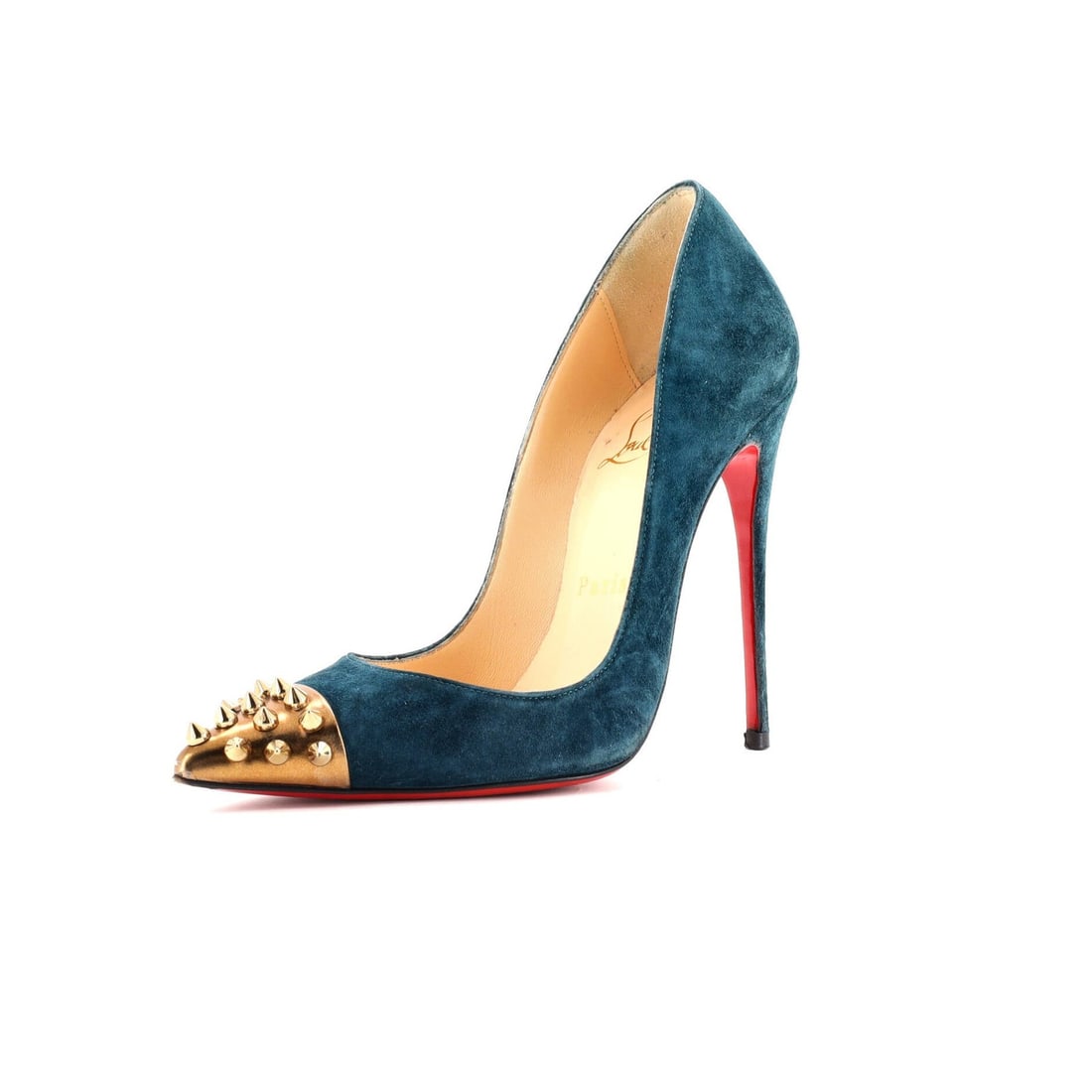 Women's Geo Pumps Suede 100 by Louboutin (1 of 5)