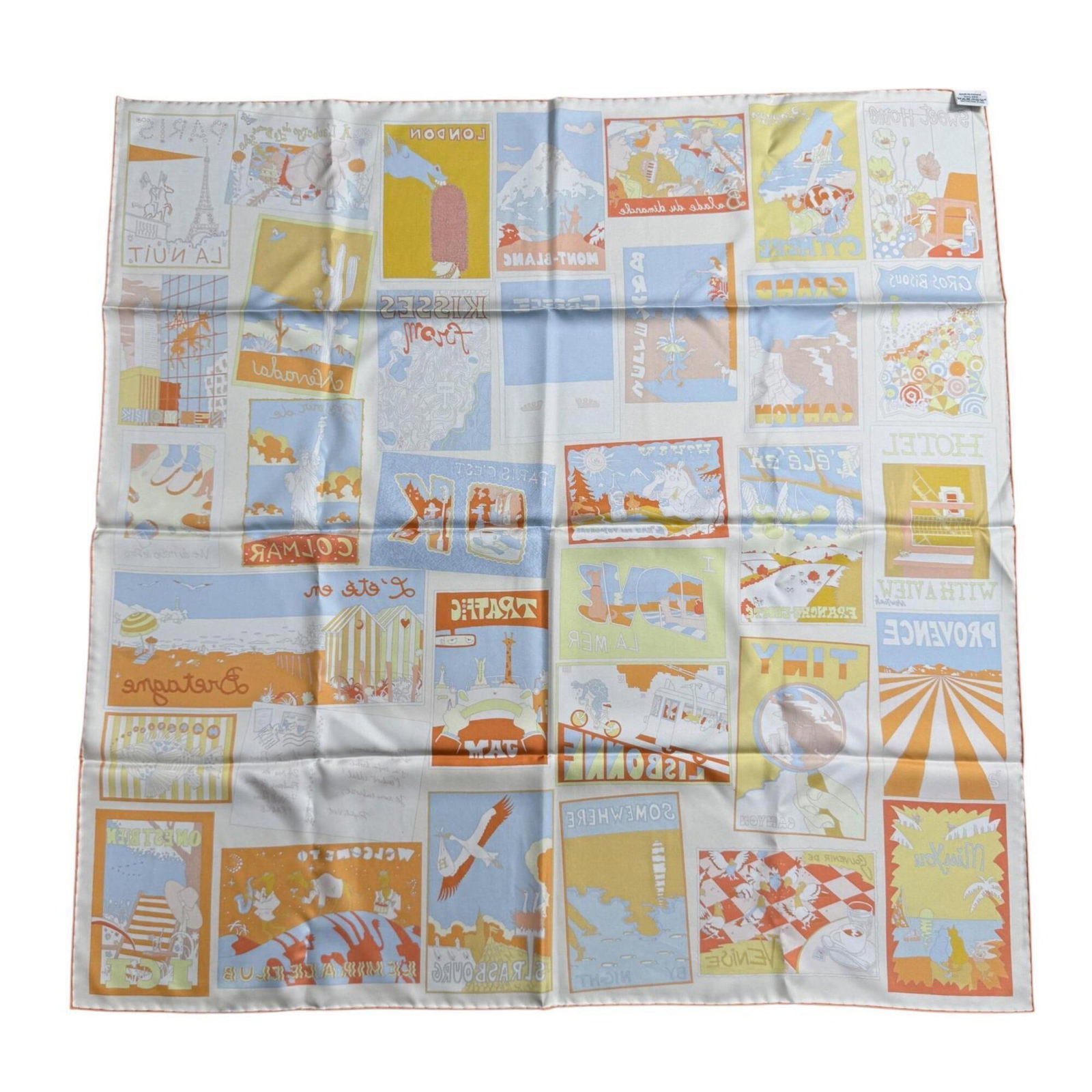 Silk Hermes Scarf - 2