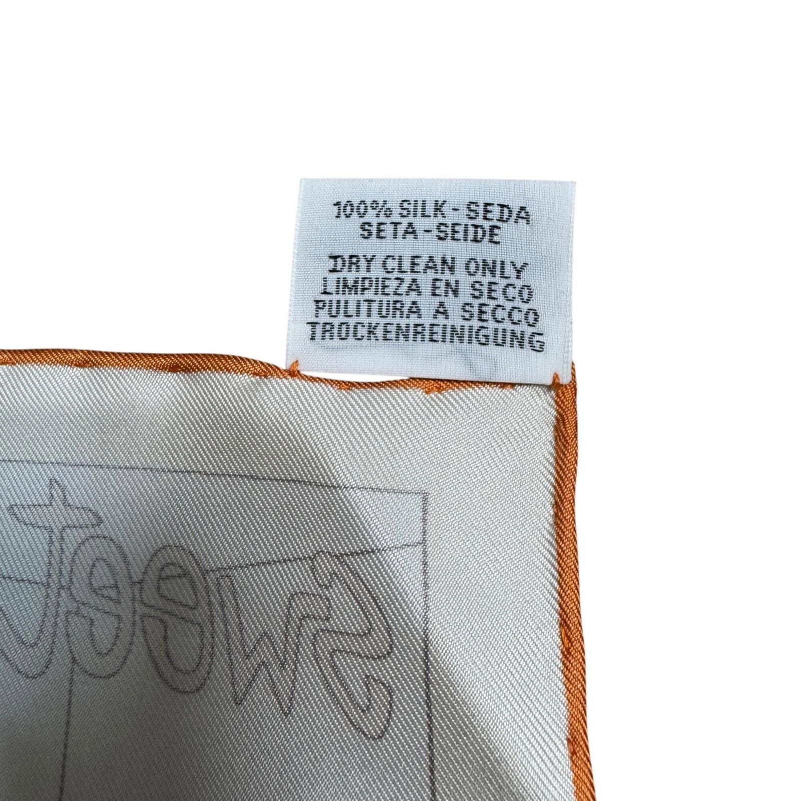 Silk Hermes Scarf - 6