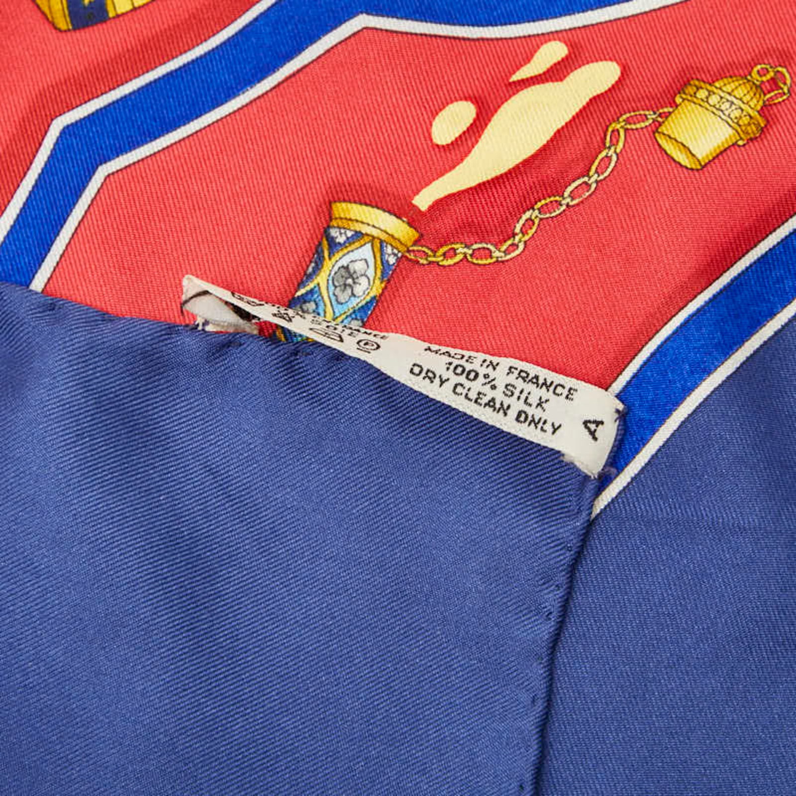 Silk Hermes Scarf - 7