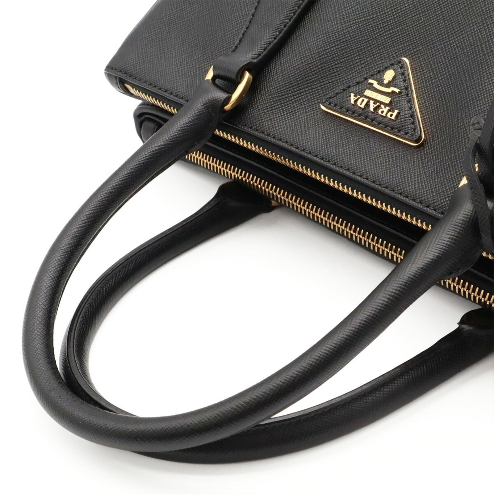 Handbag Leather Prada - 5