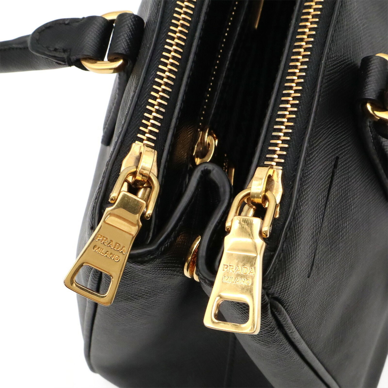 Handbag Leather Prada - 7