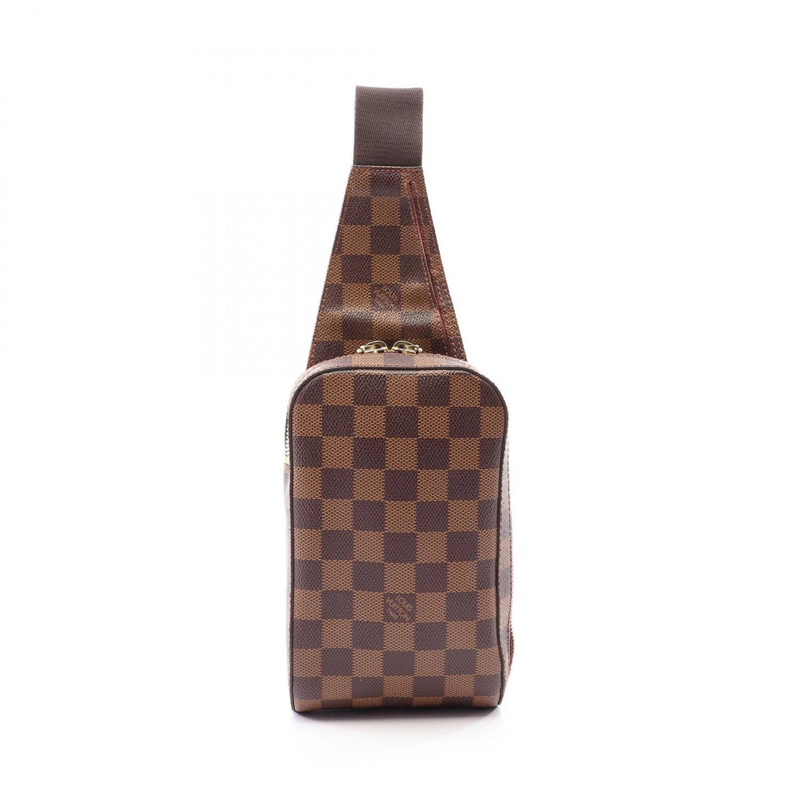 Canvas Coated Sling Bag Pack Fanny Vuitton Louis: Canvas Coated Sling Bag Pack Fanny Vuitton Louis Brown, Damier Canvas Louis Vuitton MPN N51994 Coated Canvas Sling Bag Pack Fanny Pack measures 19cm x 11.5cm x 5cm. This coated canvas sling bag