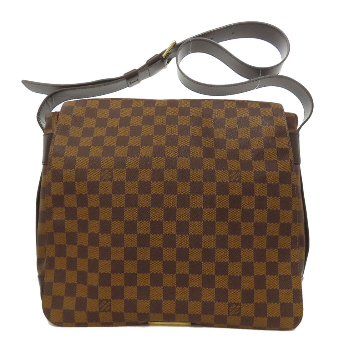Louis Vuitton N45258 Bastille Shoulder Bag Damier Canvas: Louis Vuitton N45258 Bastille Shoulder Bag Damier Canvas Brown Damier canvas exterior, a classic look from LOUIS VUITTON's iconic Bastille shoulder bag. This timeless design features the signature