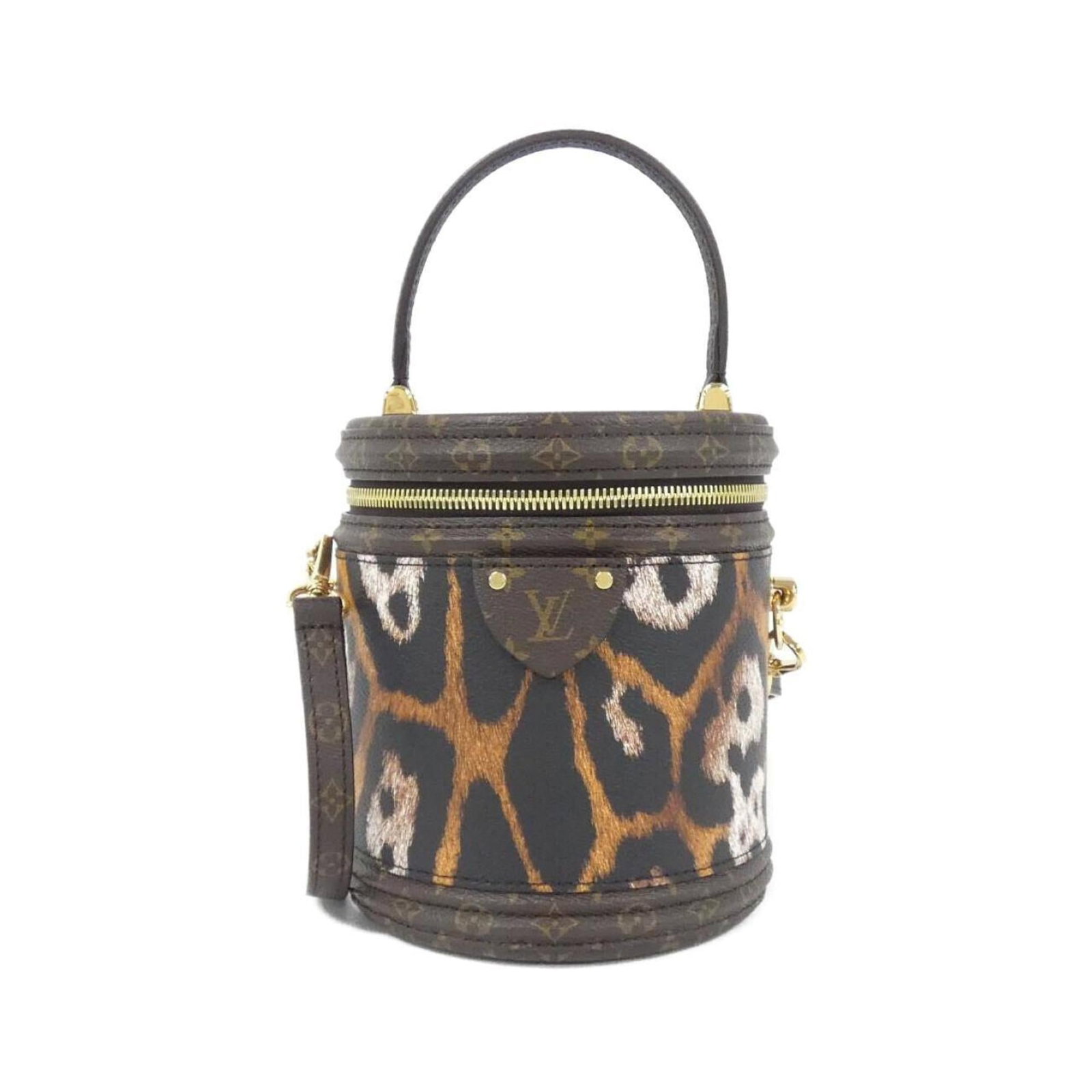 Louis Vuitton Handbag Coated Canvas: Louis Vuitton Handbag Coated Canvas Marron and Saffron Coated Canvas Louis Vuitton HandbagThis Louis Vuitton handbag boasts a unique coated canvas material and striking Marron and Saffron color