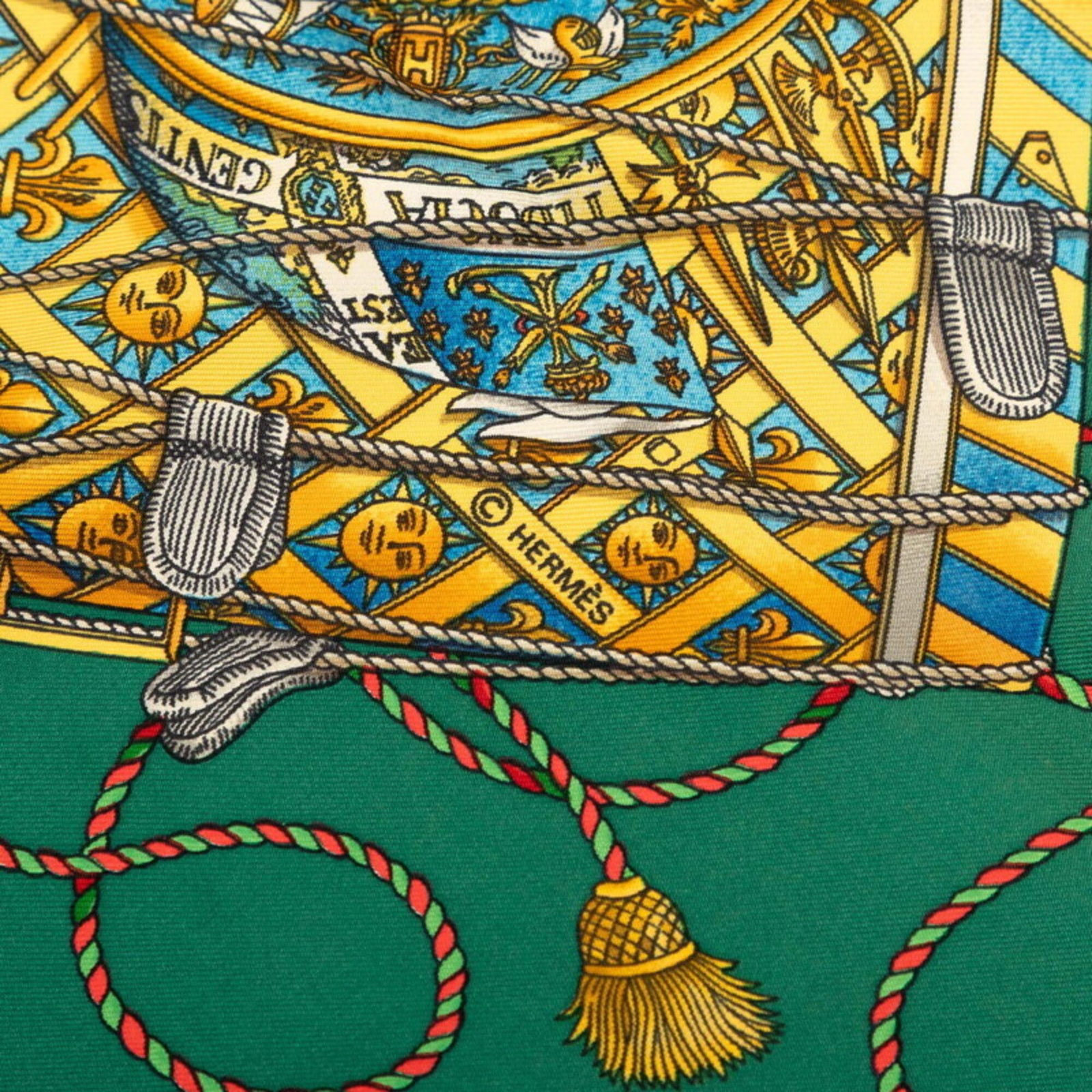 Silk Hermes Scarf - 6
