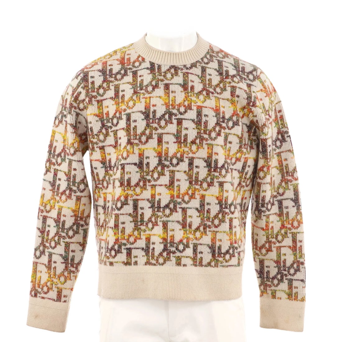 Christian Dior Men Sweater Dior x Shawn Stussy Oblique Wool (1 of 8)
