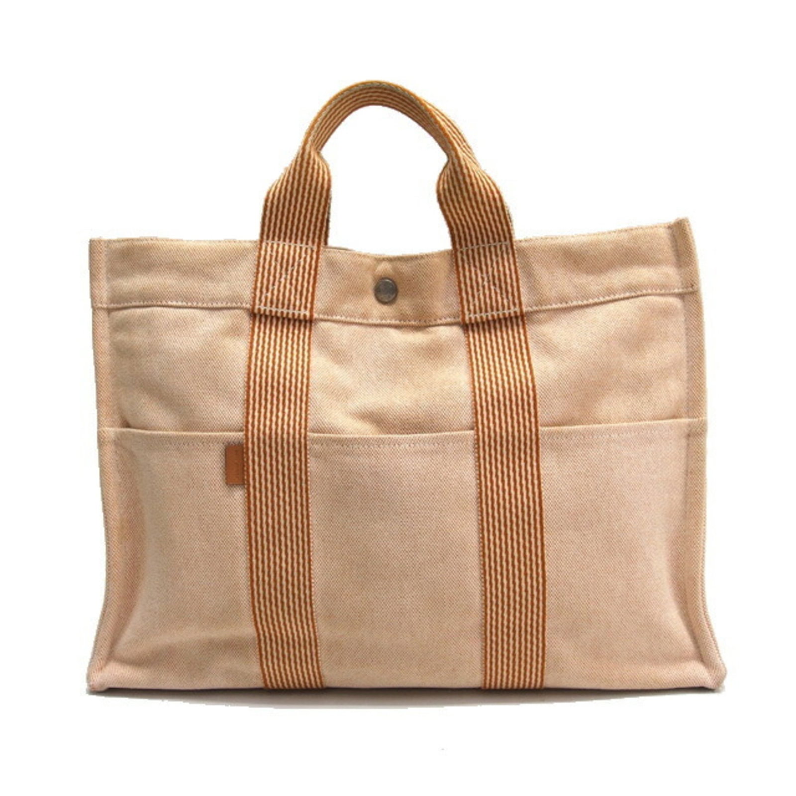 Toile H Hermes Bag Tote Handbag: Toile H Hermes Bag Tote Handbag Toile H Hermes Bag Tote Handbag, a vibrant orange and white design, features silver hardware and measures 31cm x 43cm x 10cm, weighing 800g. This casual tote bag boasts