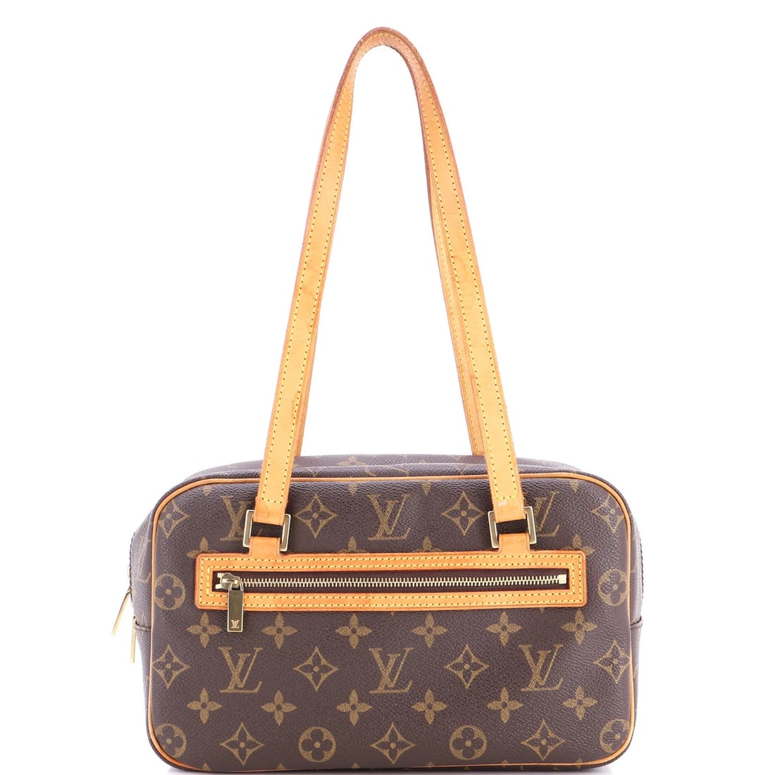 Canvas Monogram Louis Vuitton Handbag Cite: Canvas Monogram Louis Vuitton Handbag Cite Canvas Monogram Louis Vuitton Handbag Cite - A Timeless Brown Classic. This Louis Vuitton Cite handbag boasts a rich brown canvas exterior with a signature m