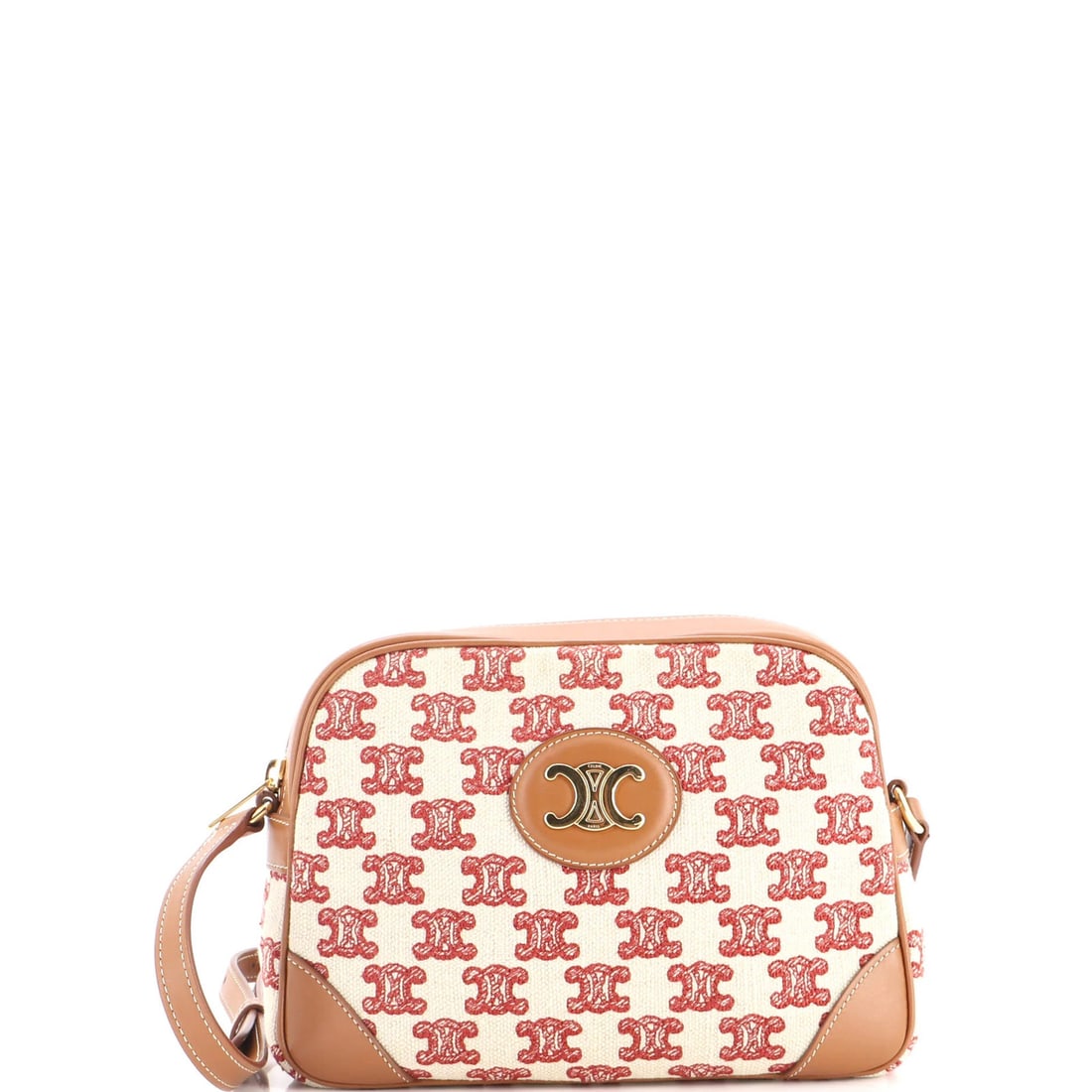Celine Camera Bag Triomphe Canvas Small (1 of 5)