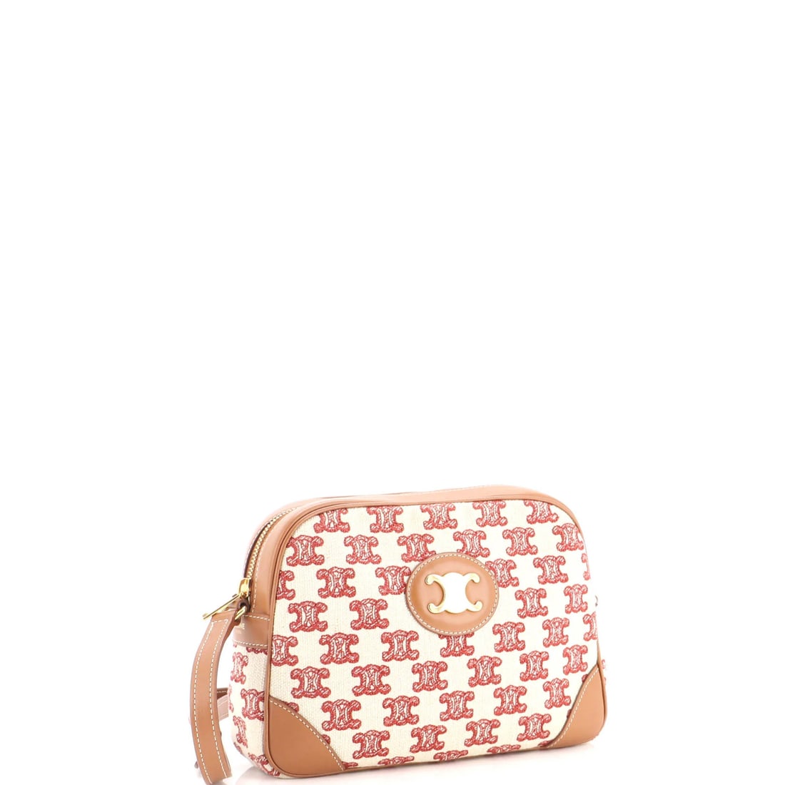 Celine Camera Bag Triomphe Canvas Small - 2