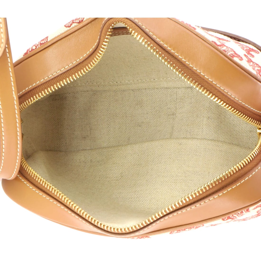 Celine Camera Bag Triomphe Canvas Small - 5
